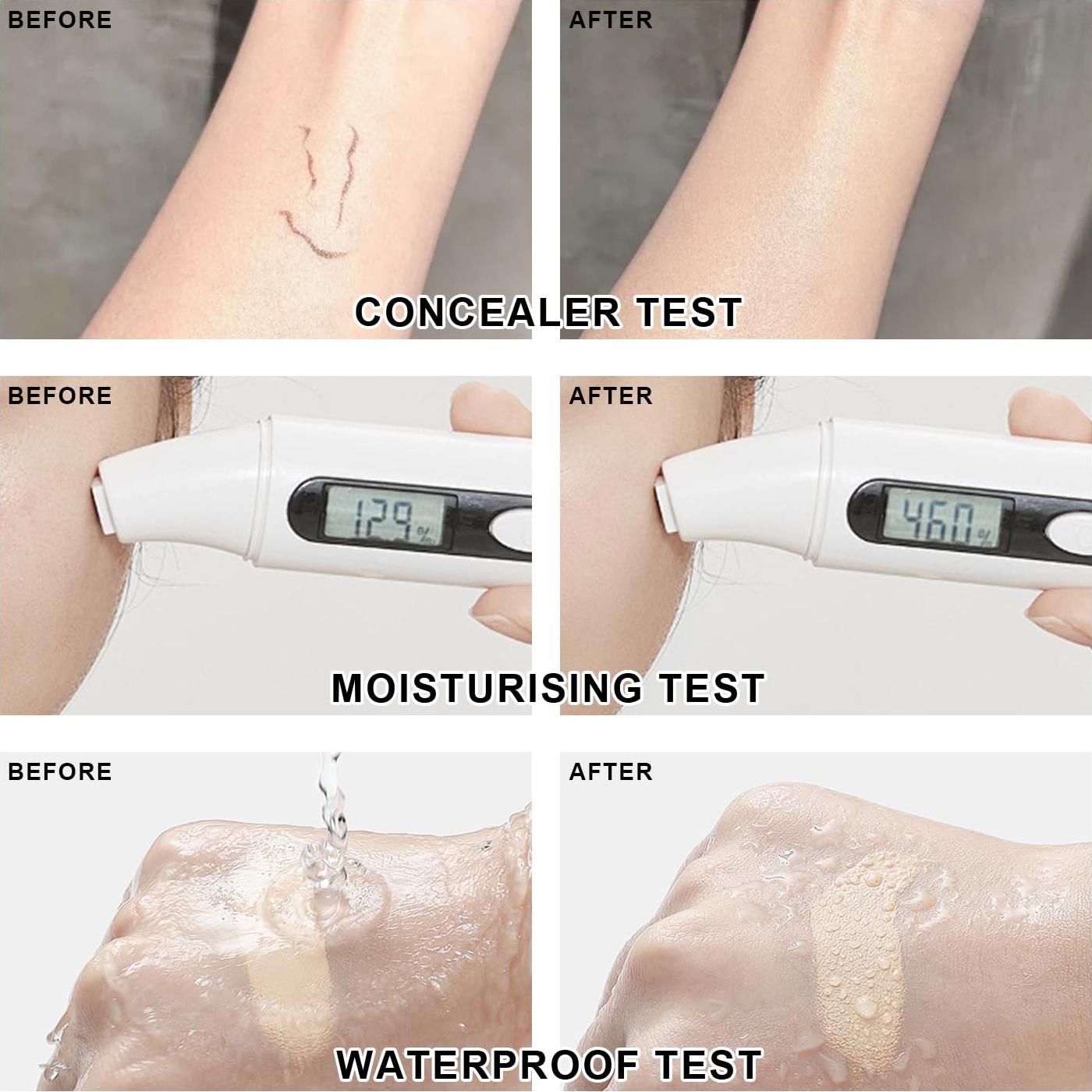 Base de Maquillaje CC Cream LemonSac 28g - Corrector Hidratante #01 Blanco Marfil