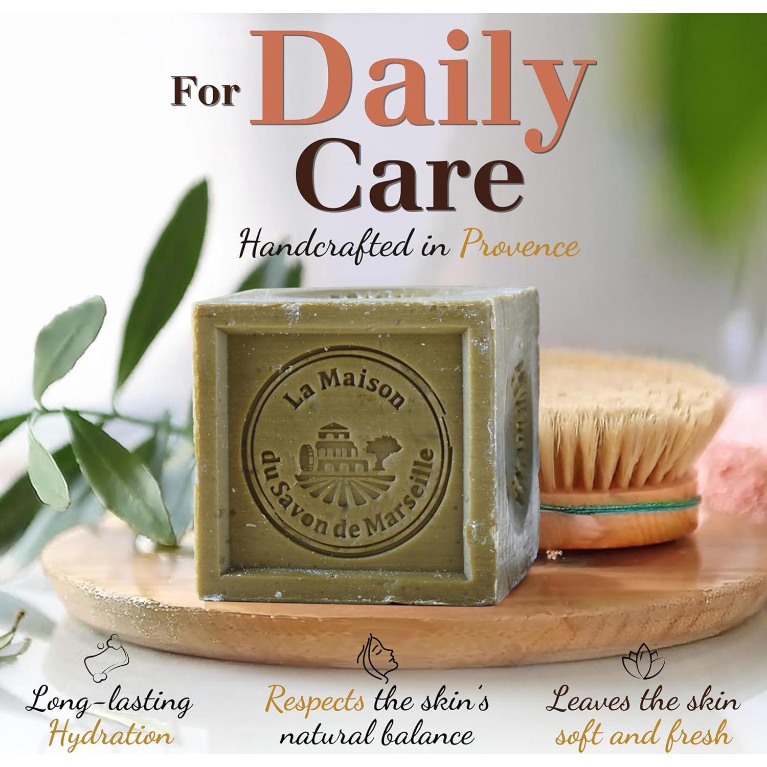 Jabón de Marsella La Maison du Savon 99g - Natural y Hipoalergénico