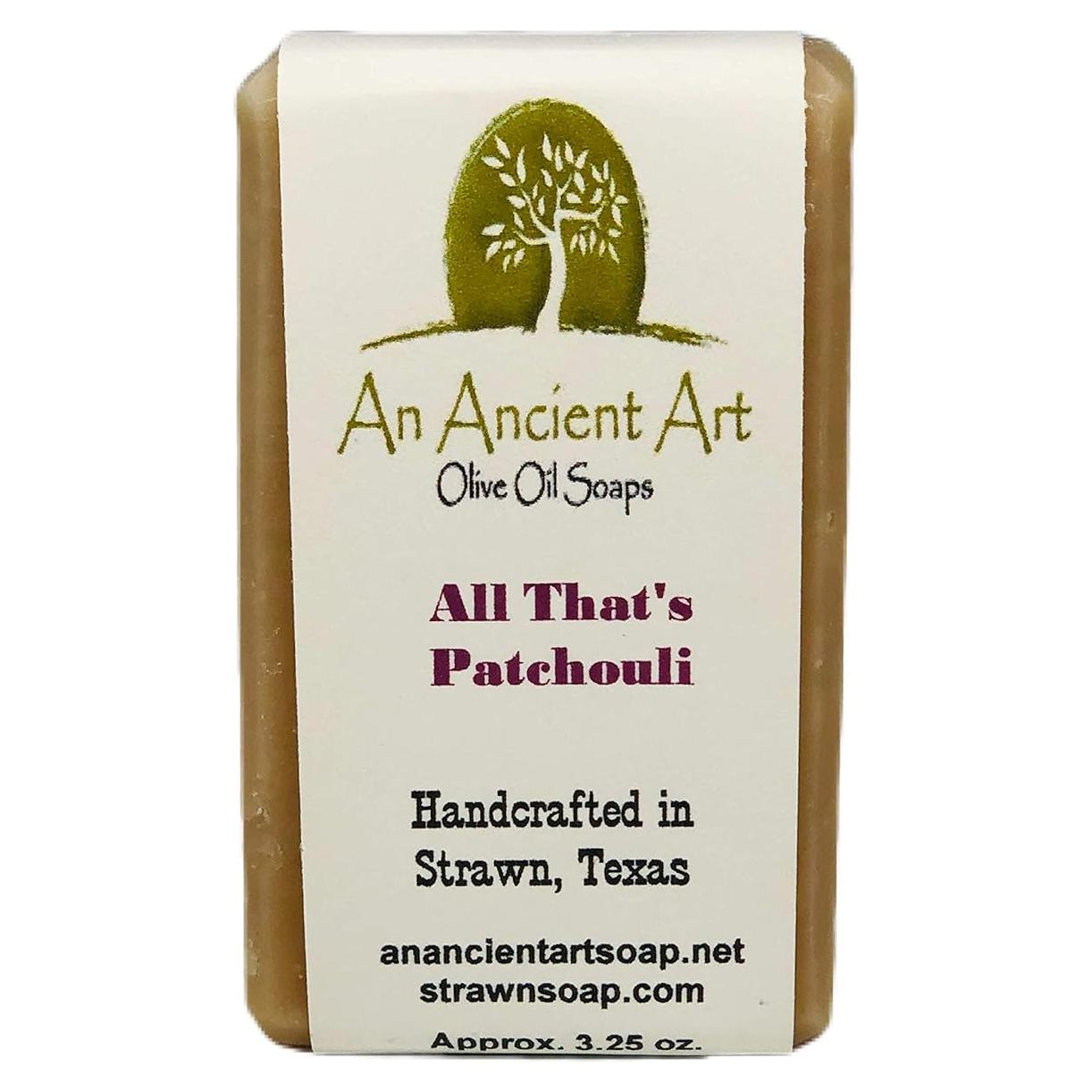 Jabón Natural de Aceite de Oliva 92g - Todo lo que es Pachulí