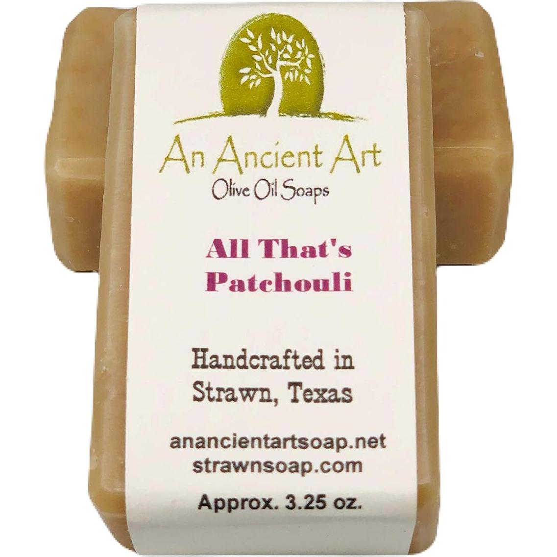 Jabón Natural de Aceite de Oliva 92g - Todo lo que es Pachulí