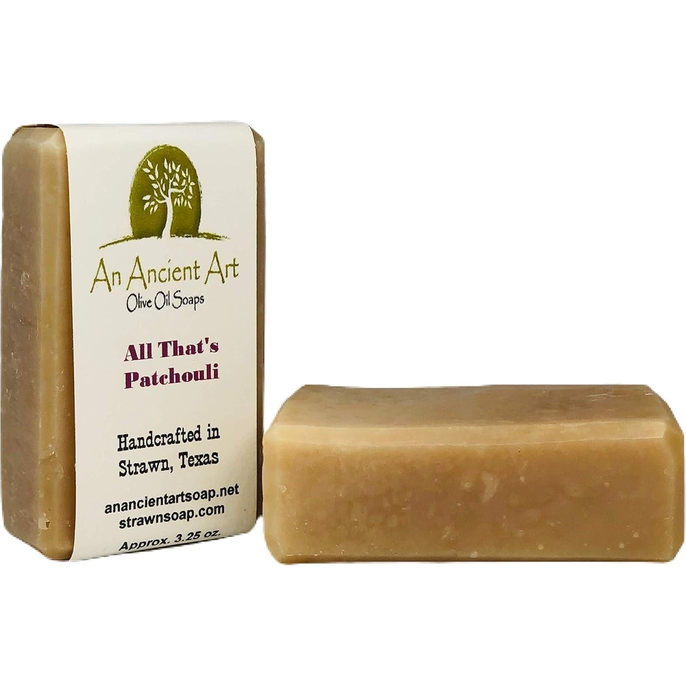 Jabón Natural de Aceite de Oliva 92g - Todo lo que es Pachulí