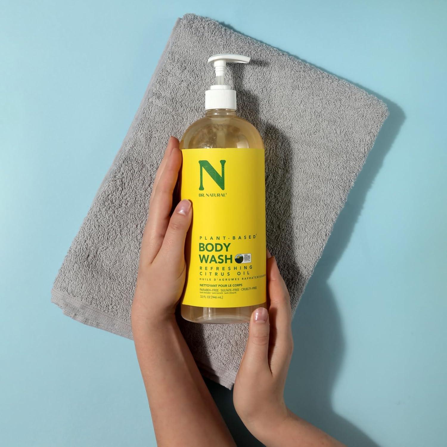 Gel de Ducha Hidratante Dr. Natural Cítricos 0.95 L - Hipoalergénico