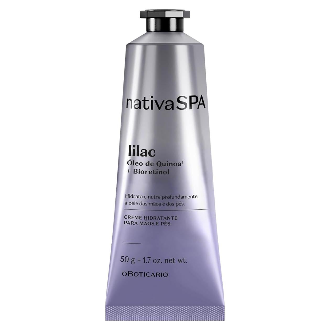 Crema de Manos Nativa SPA O Boticário Lila 48g Hidratante