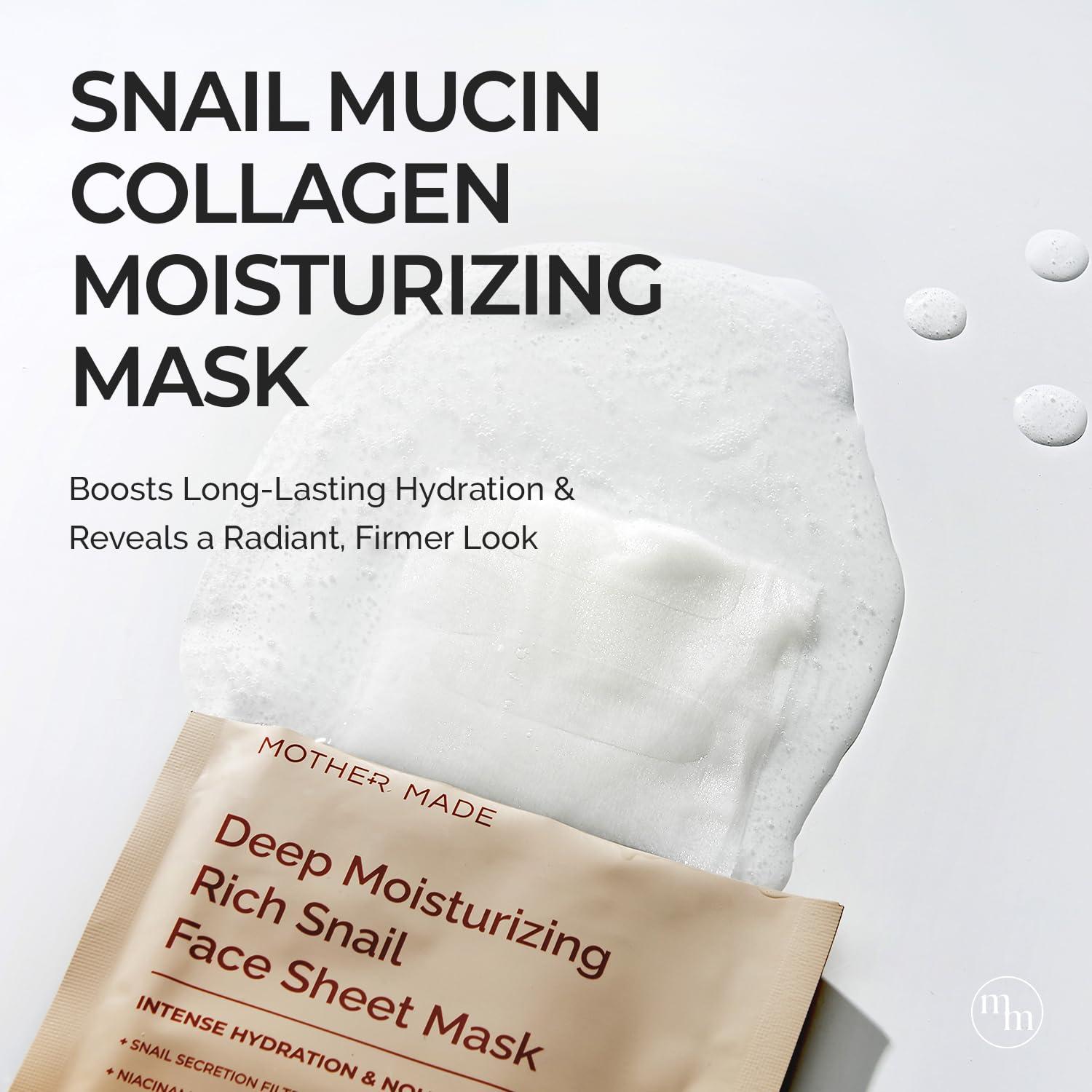 Mascarillas Faciales Hidratantes MOTHER MADE Set 20 Unidades