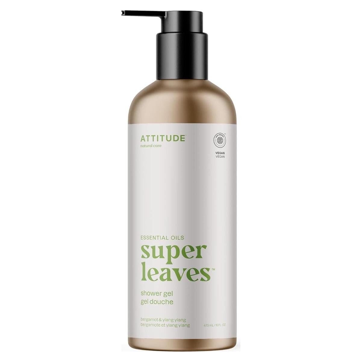 Jabón de Cuerpo ATTITUDE 473 ml Bergamota y Ylang Ylang