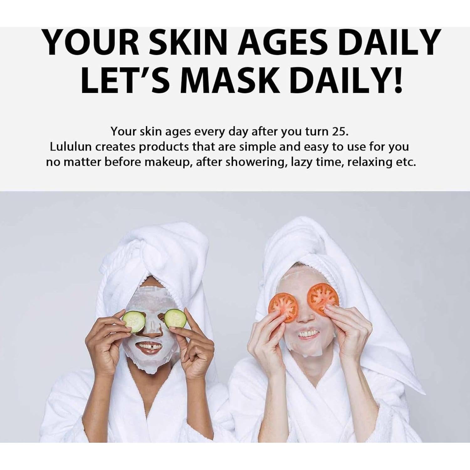 Mascarilla Facial Lululun Anti Envejecimiento 7EA Hidratante