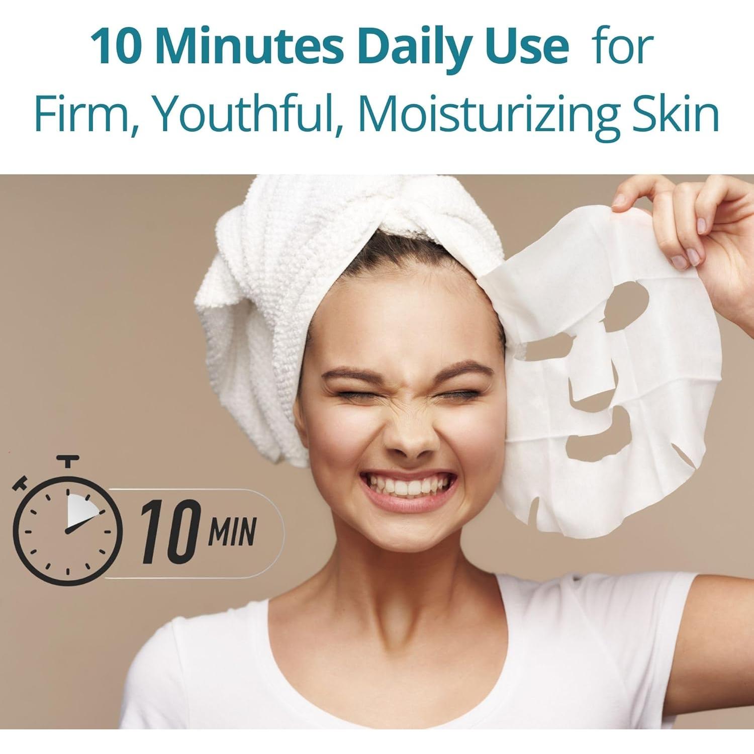 Mascarillas Faciales Lululun 14 EA Antienvejecimiento Hidratantes