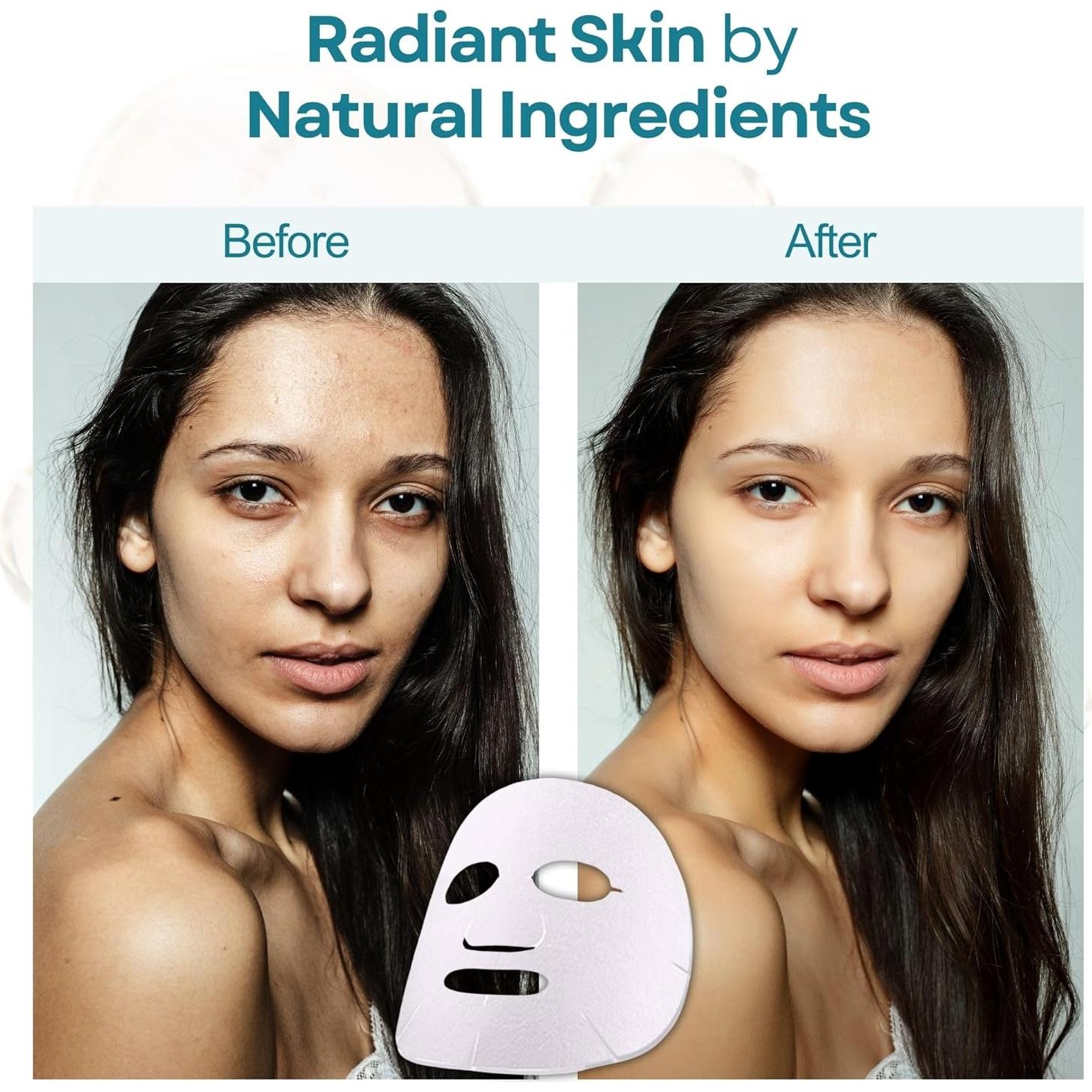 Mascarillas Faciales Lululun 14 EA Antienvejecimiento Hidratantes