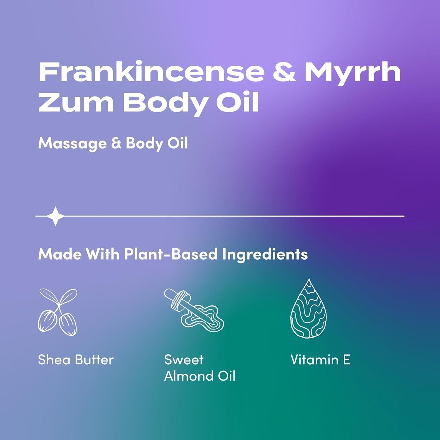 Aceite Corporal de Masaje Zum Incienso & Mirra 118 ml