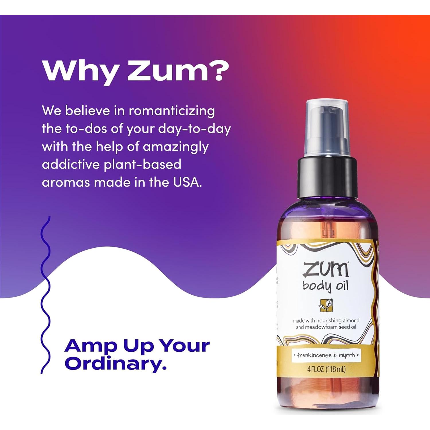 Aceite Corporal de Masaje Zum Incienso & Mirra 118 ml