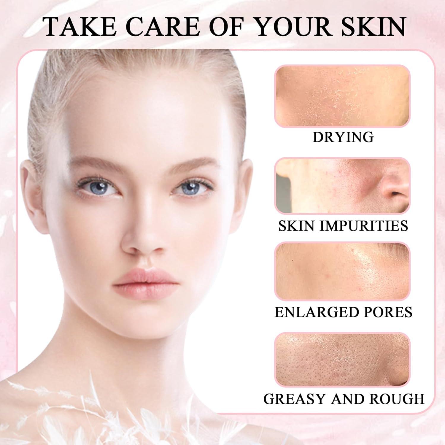 Set de Lavado Facial Hidratante Botánico 4PCS LingHaoLH