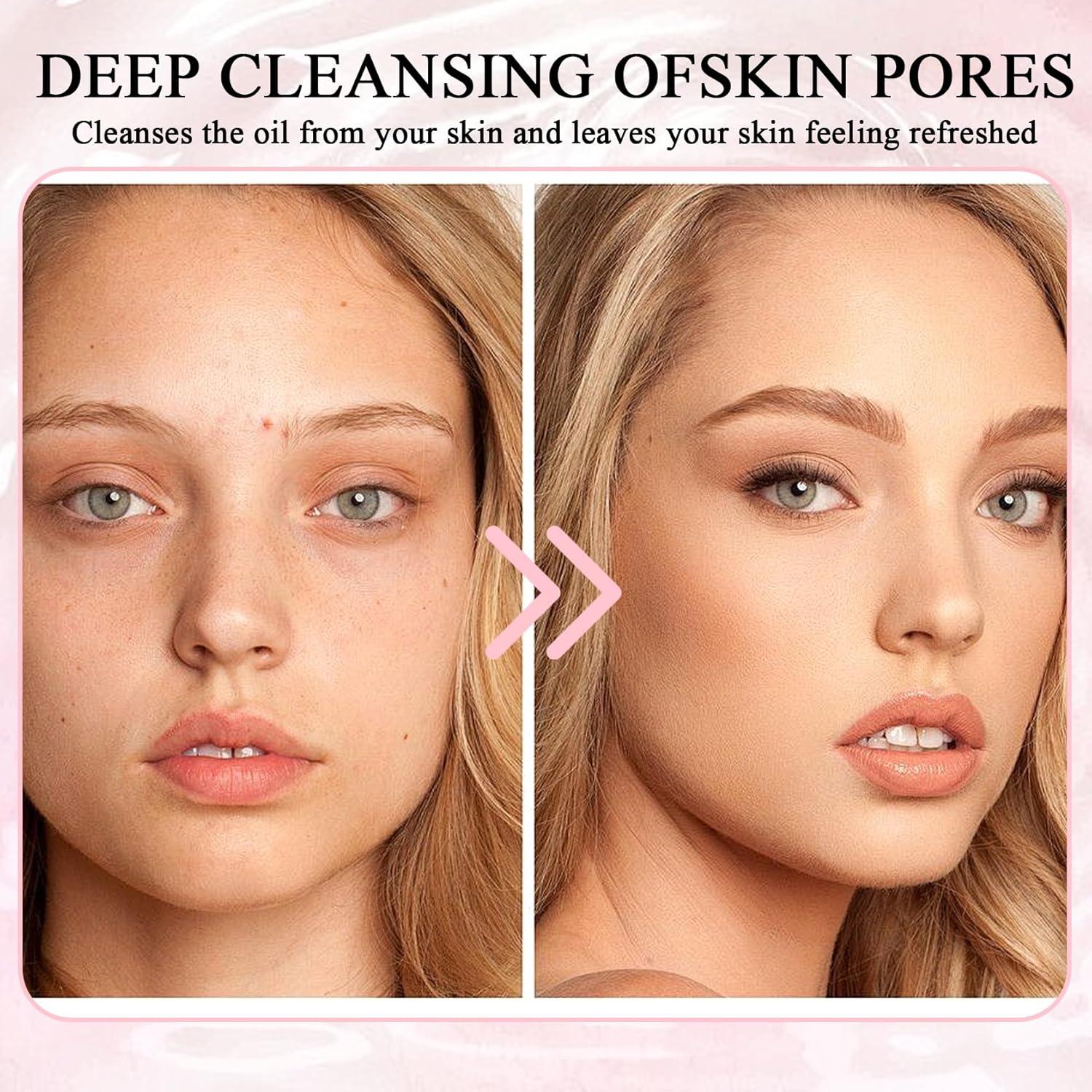 Set de Lavado Facial Hidratante Botánico 4PCS LingHaoLH