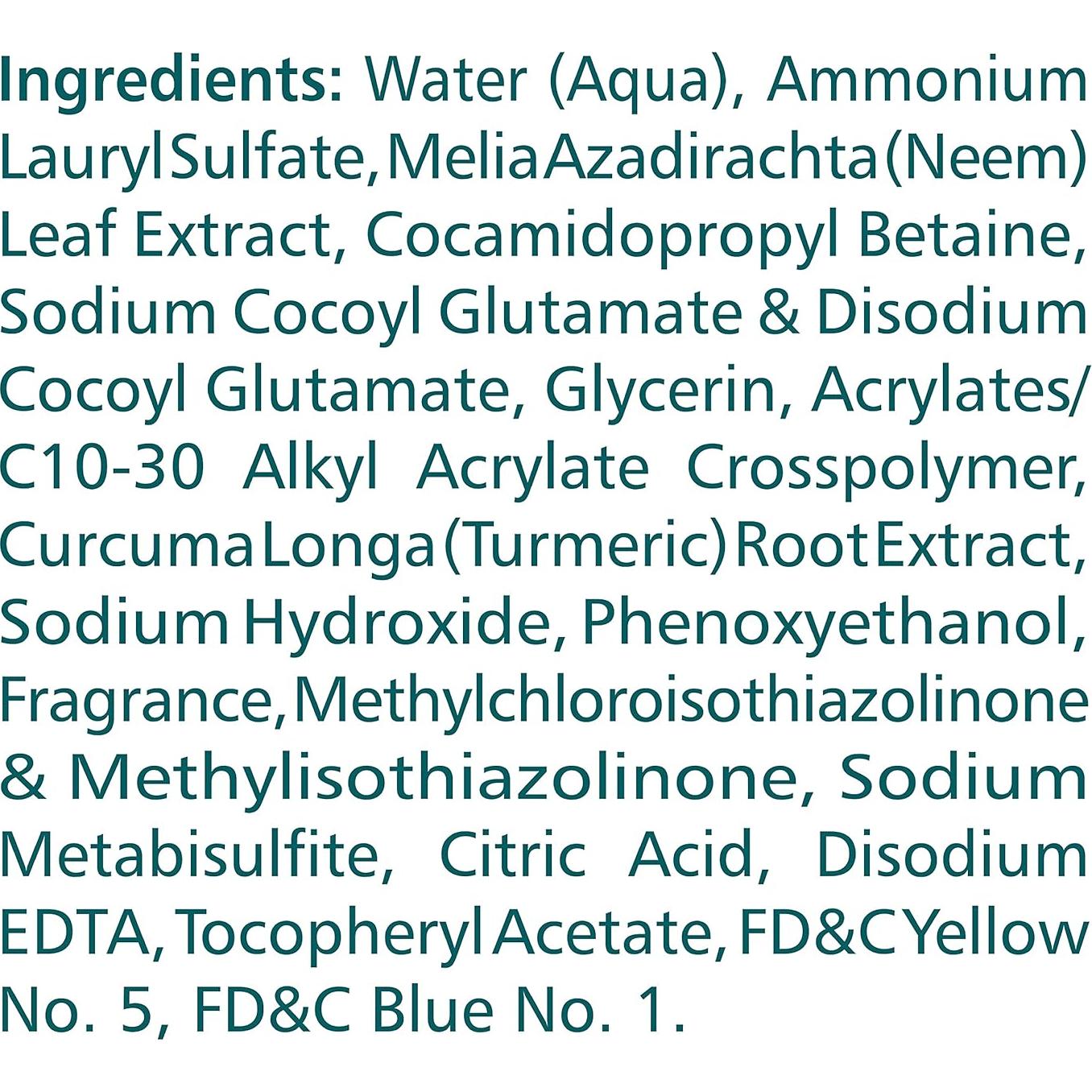 Limpiador Facial Purificante Himalaya Neem 150 mL Vegano