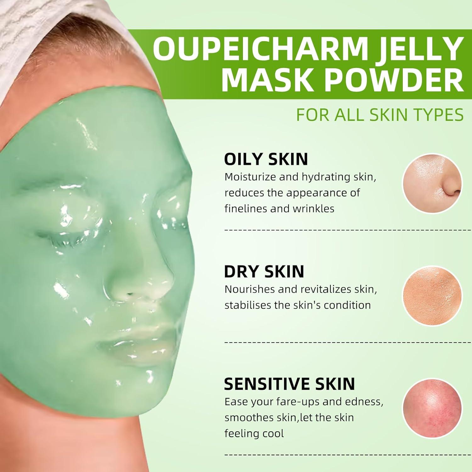 Mascarilla de Gel Hidro OUPEICHARM Aloe Vera 680g Hidratante