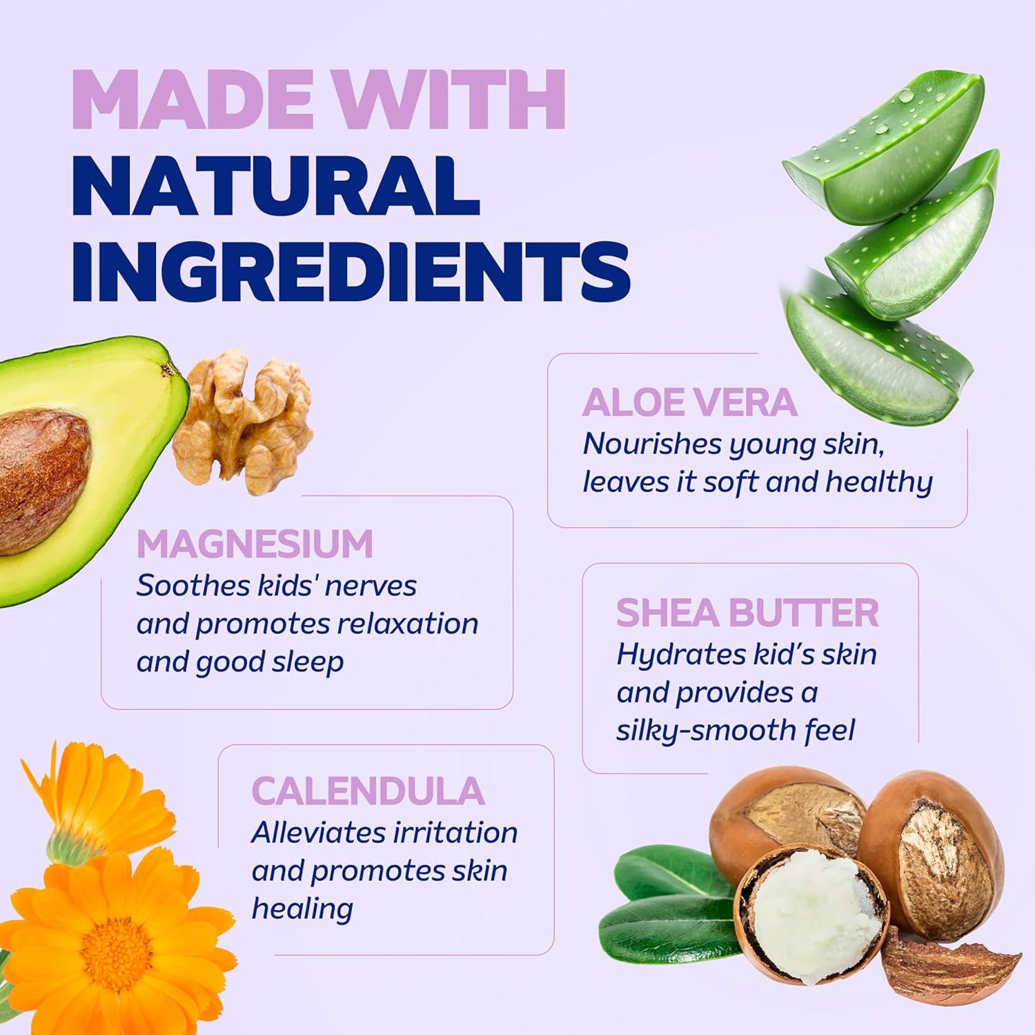 Crema de Magnesio Doodle Hog para Niños 113 g Aroma Lavanda