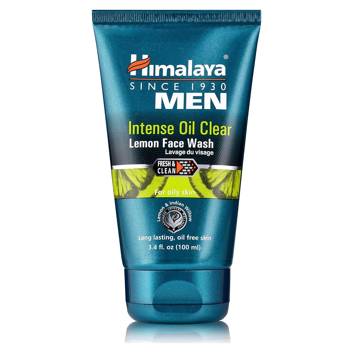 Limpiador Facial Himalaya para Hombres 95 g - Aceite de Limón