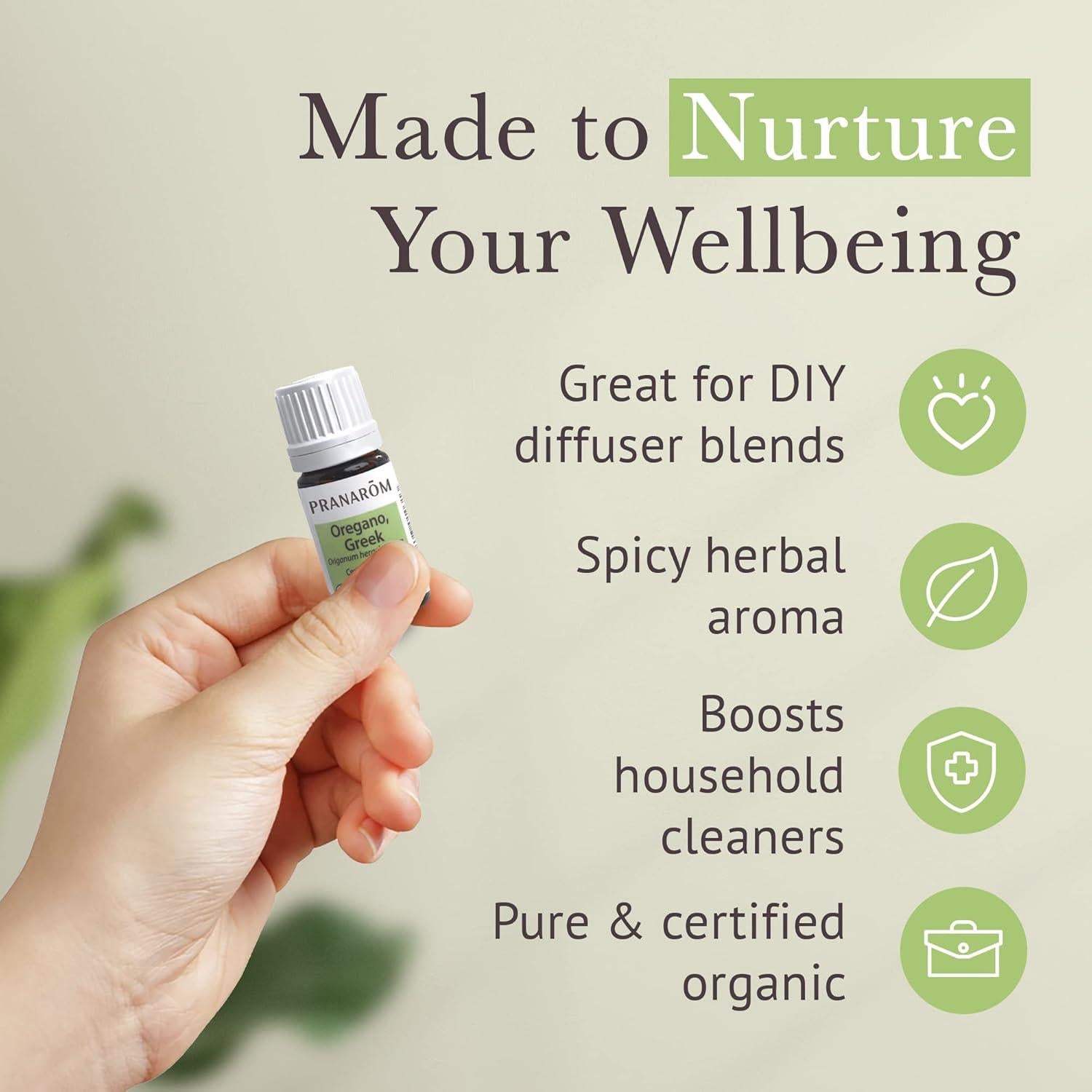 Aceite Esencial de Orégano Pranarom 5ml - Orgánico Certificado