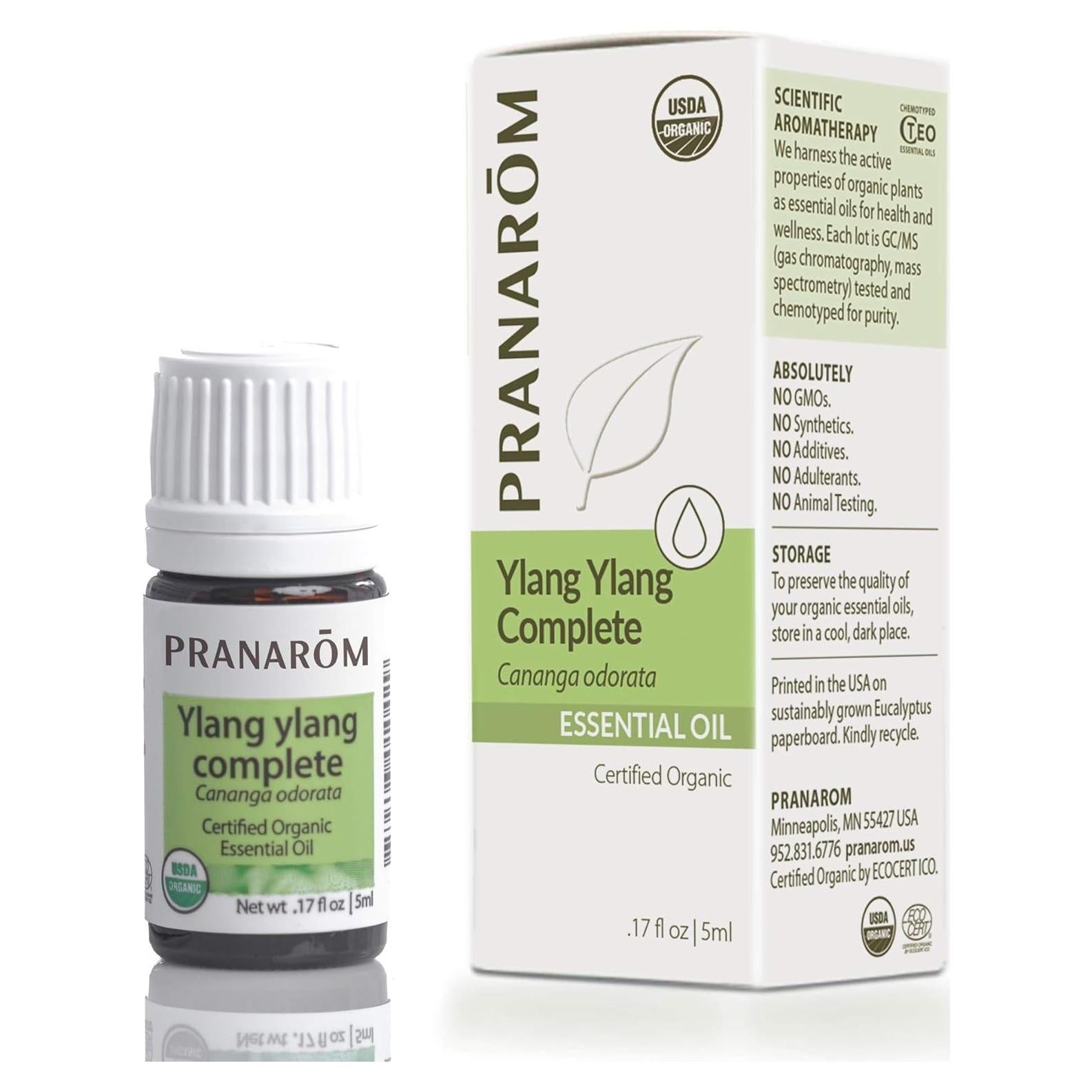Aceite Esencial de Ylang Ylang Pranarom 5ml Orgánico Puro
