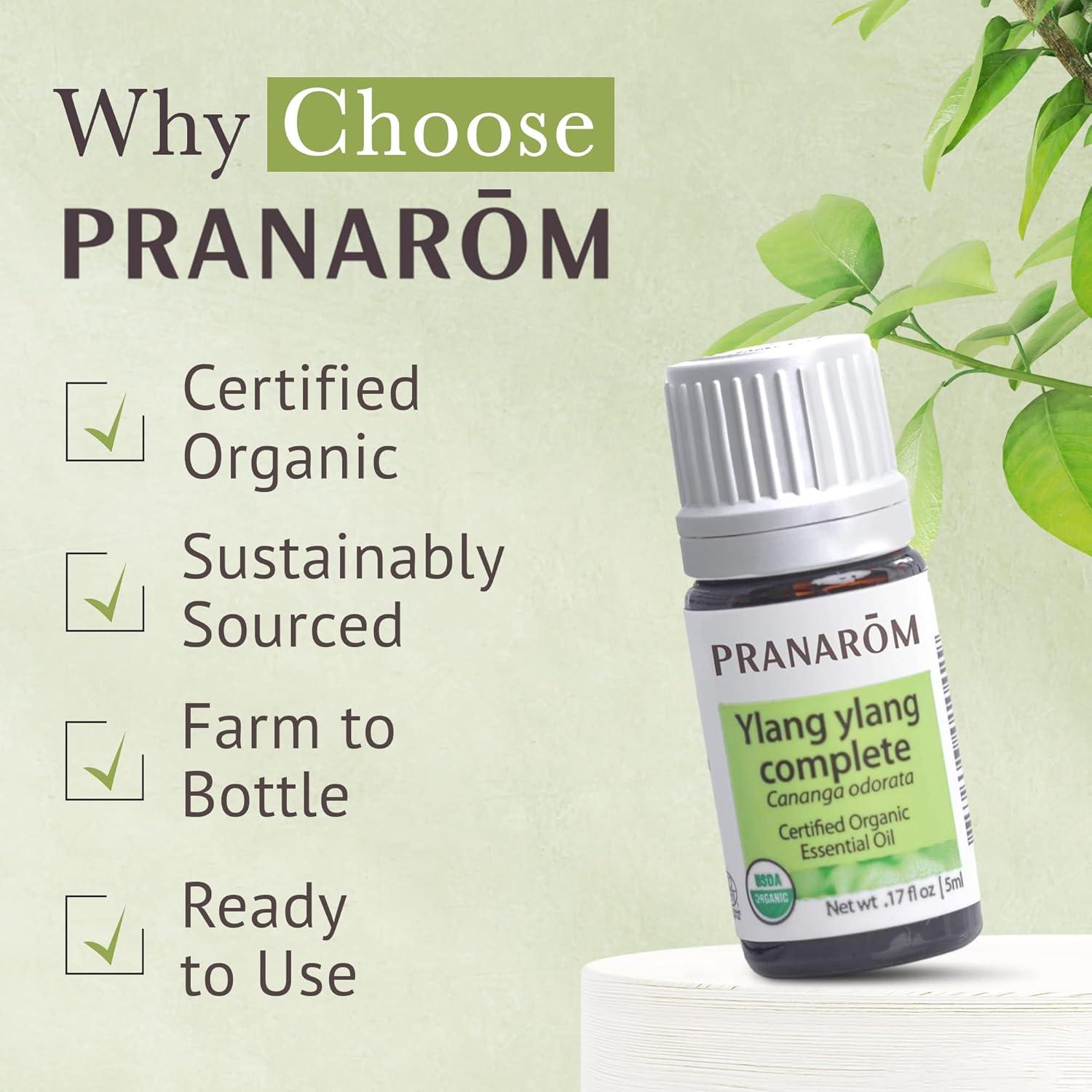 Aceite Esencial de Ylang Ylang Pranarom 5ml Orgánico Puro