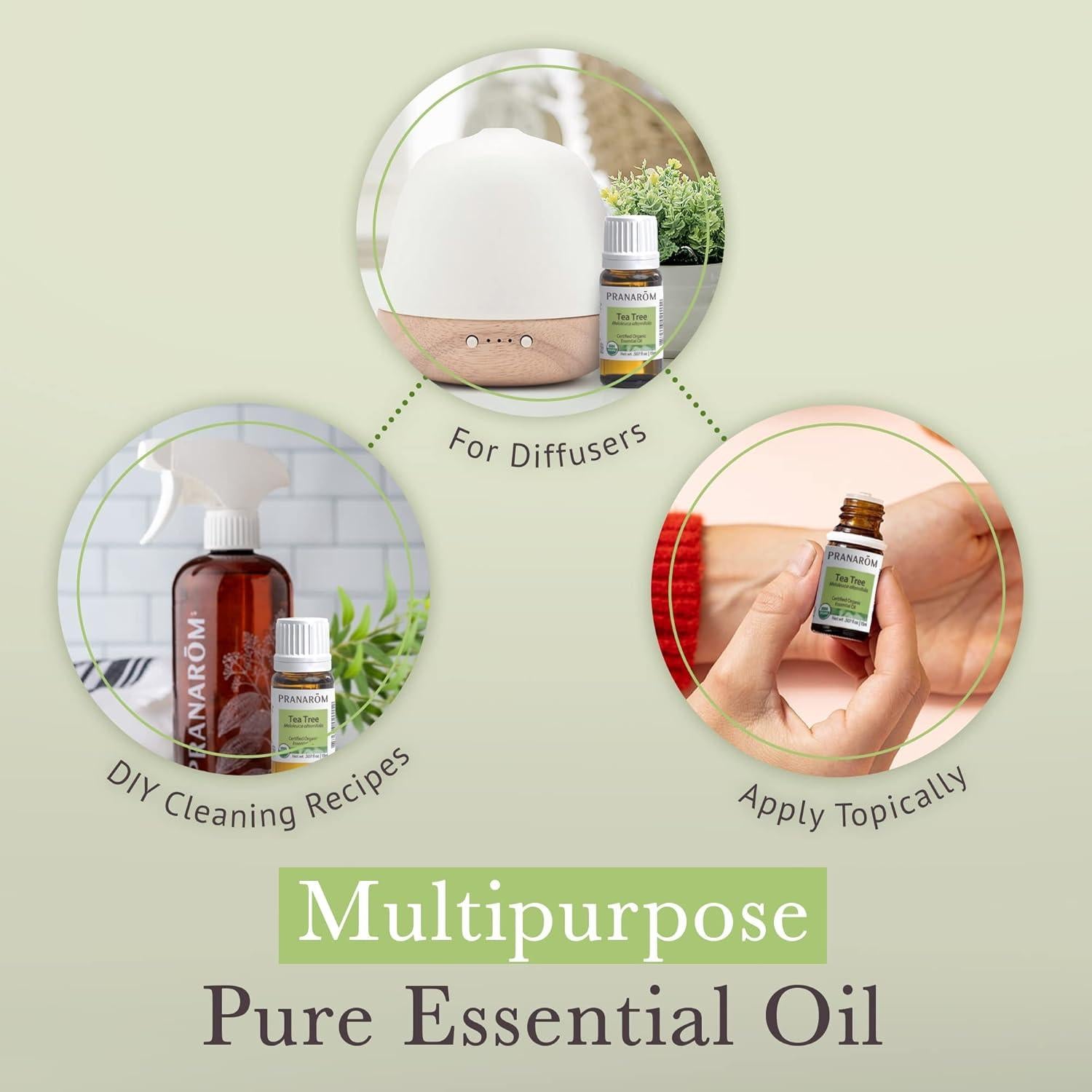 Aceite Esencial de Árbol de Té Pranarom 15ml Orgánico Puro