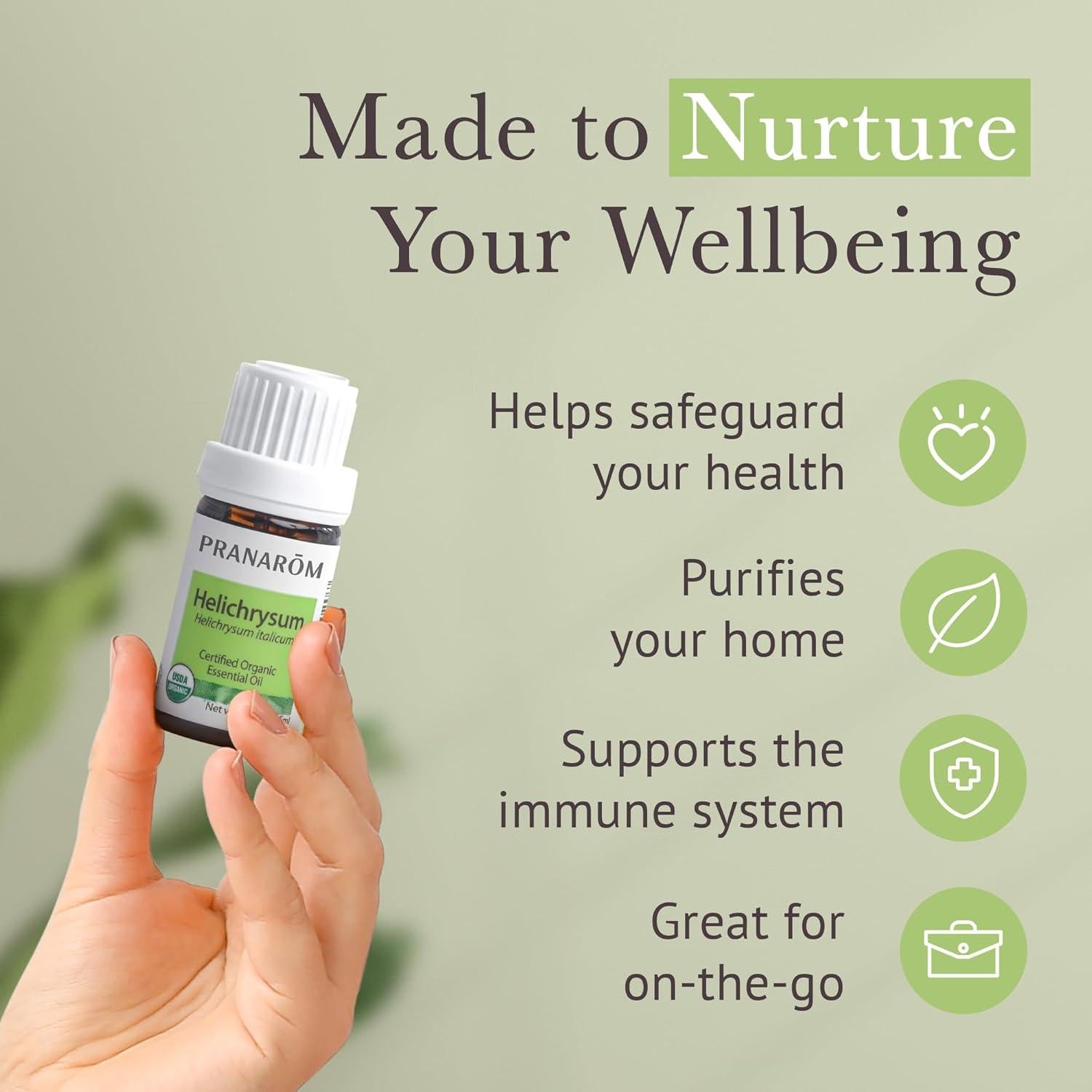 Aceite Esencial de Helichrysum Pranarom 5ml Orgánico Puro