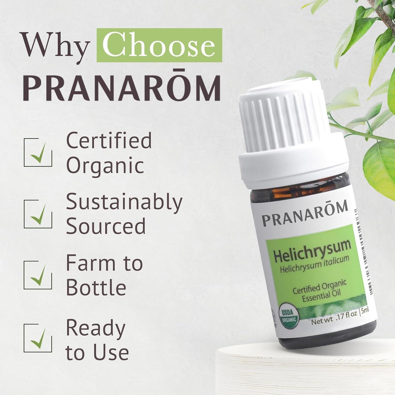 Aceite Esencial de Helichrysum Pranarom 5ml Orgánico Puro