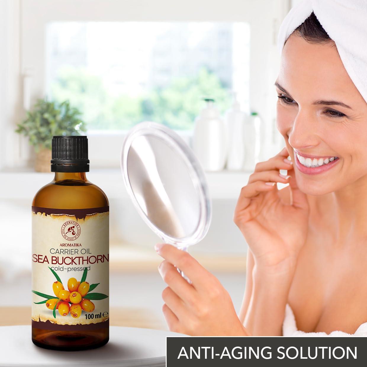 Aceite de Espino Marino 100 ml - AROMATIKA - Hidratante Natural