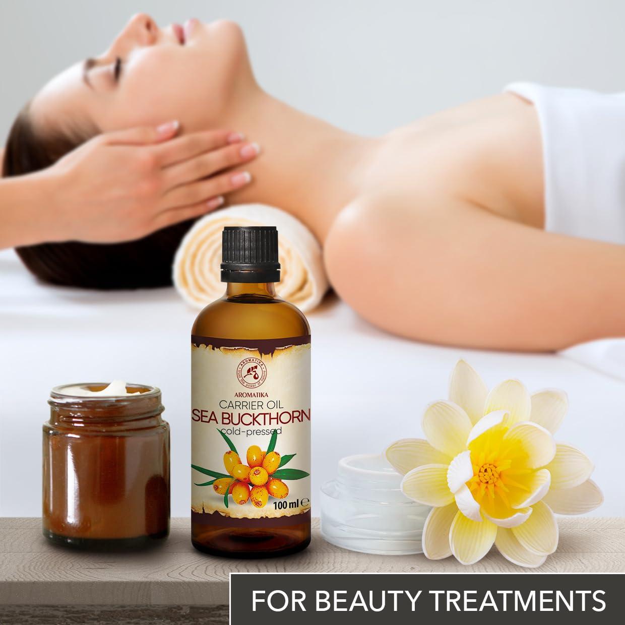 Aceite de Espino Marino 100 ml - AROMATIKA - Hidratante Natural