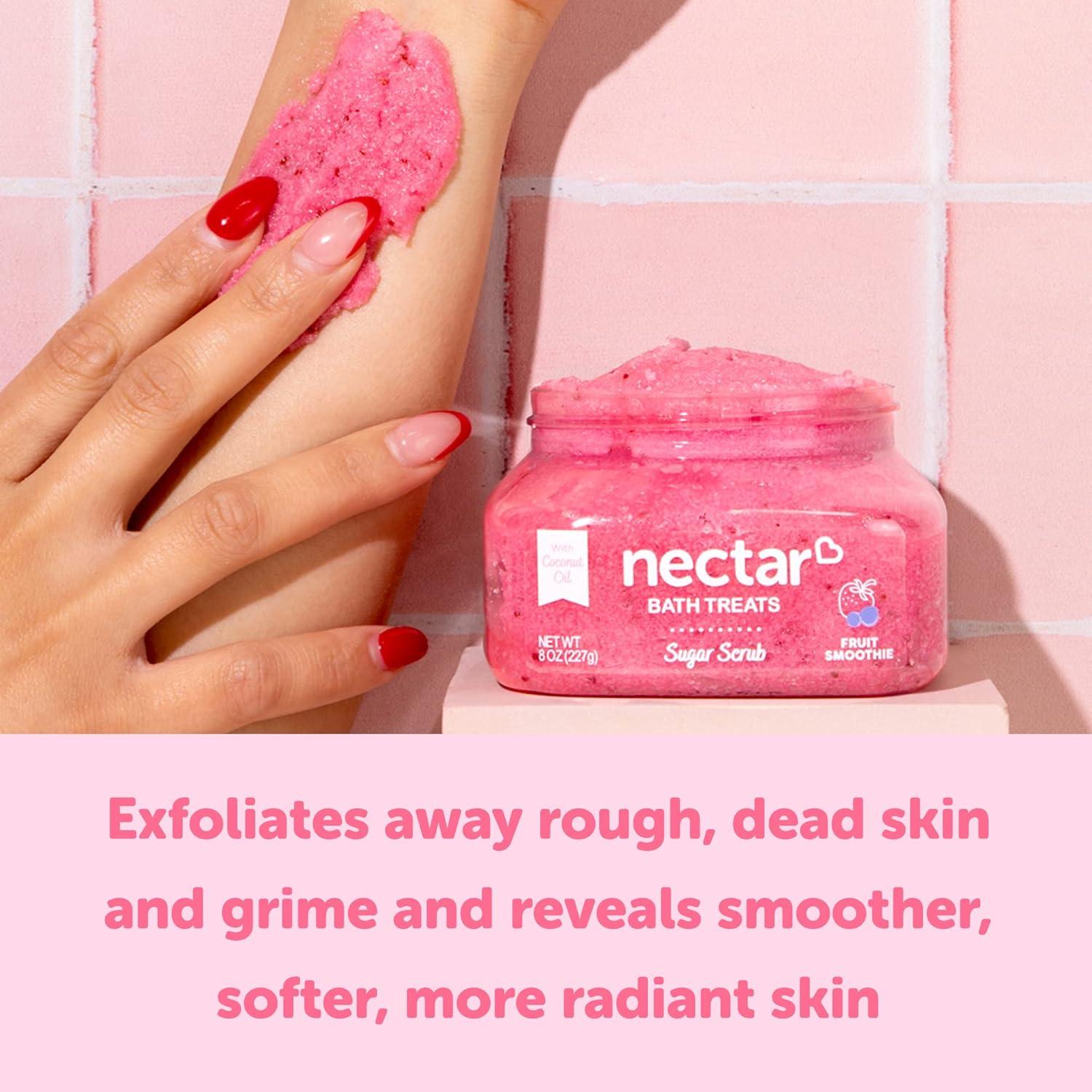Exfoliante Corporal Nectar Bath Treats 226g Batido de Frutas