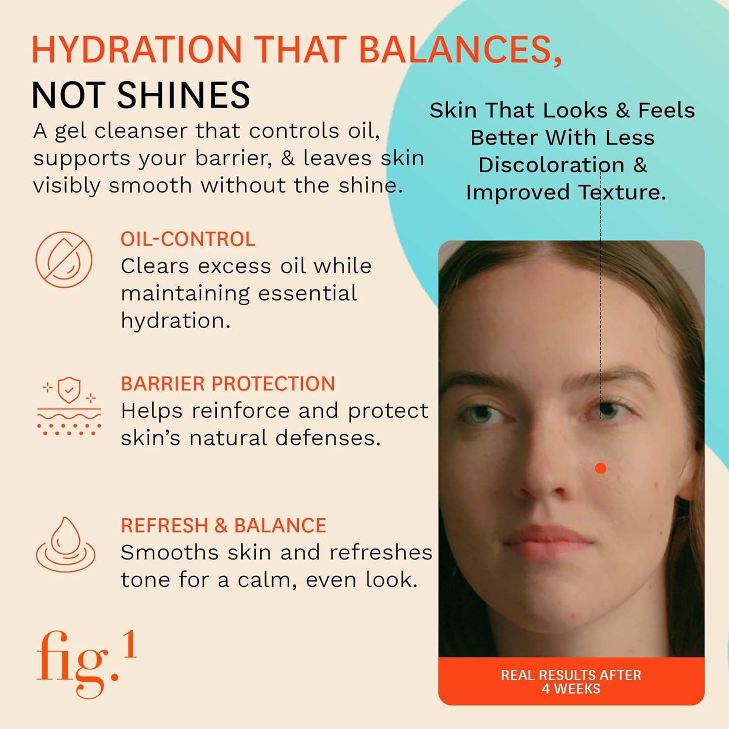 Fig.1 Gel Limpiador Clarificante 100ml - Piel Grasa y Sensible