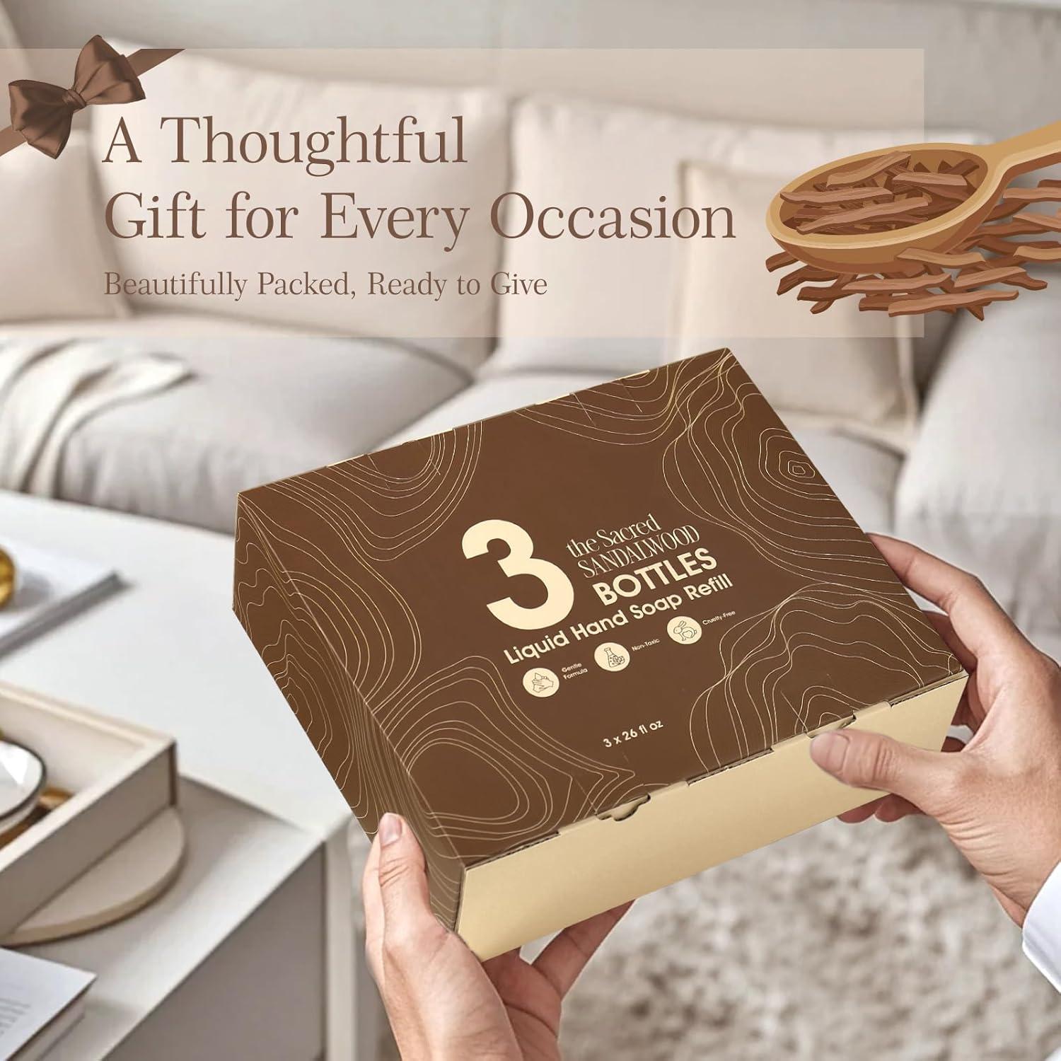 Juego de Recarga Jabón de Manos Líquido ROMIIE ZOI - 3 Paquetes 26 Oz