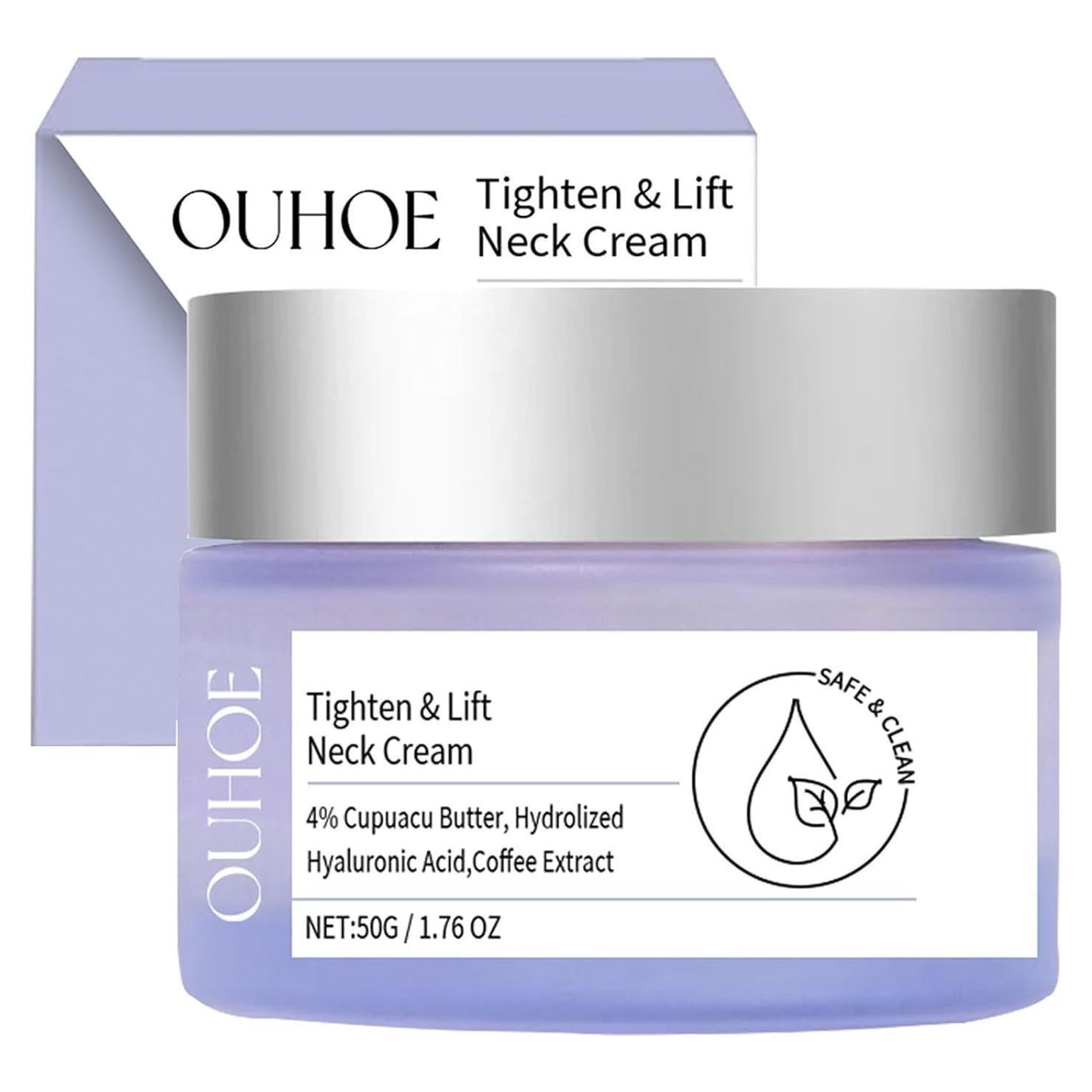 Crema Afirmante para el Cuello OUHOE - Hidratación Profunda 50ml