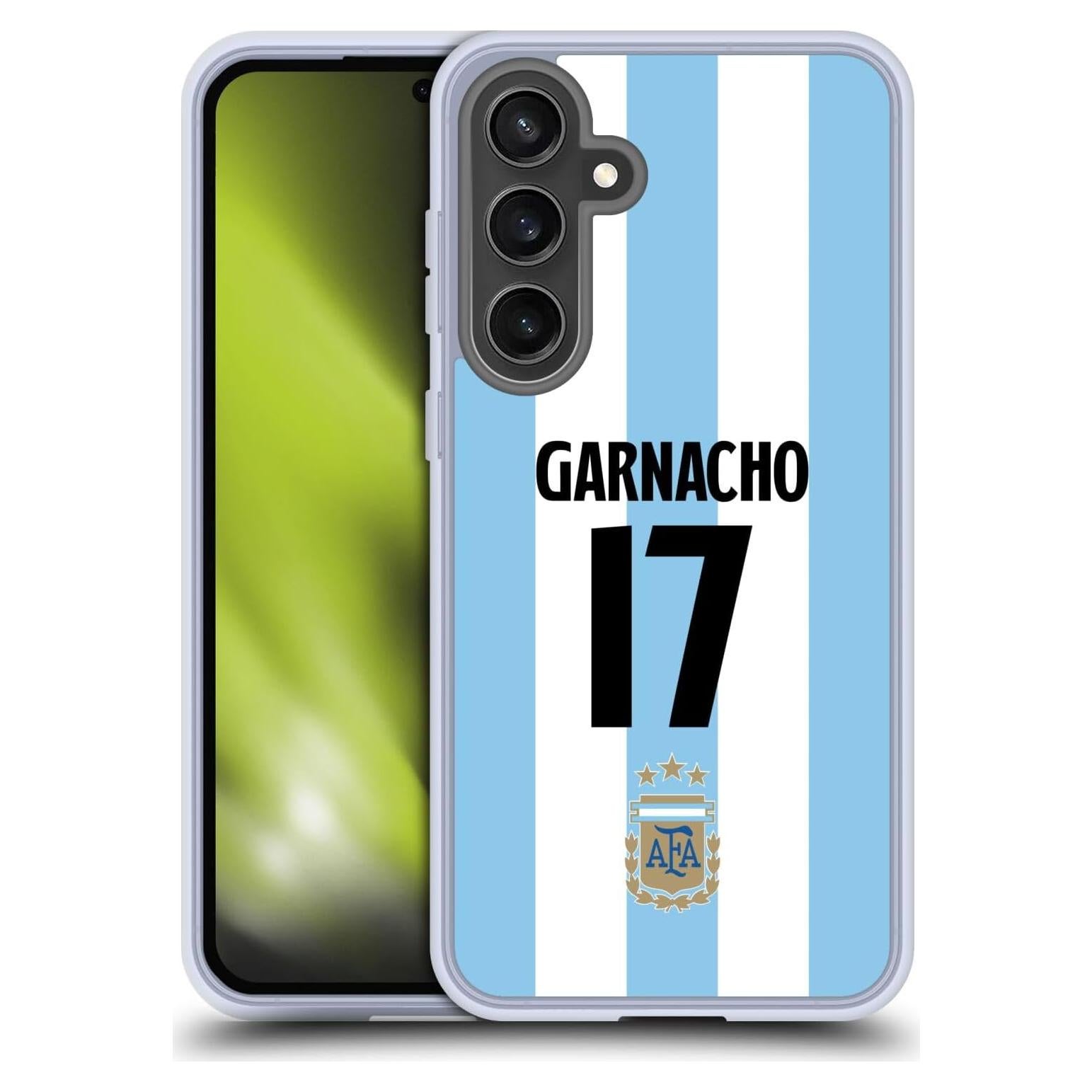 Funda de Gel AFA Alejandro Garnacho para Samsung Galaxy S24 FE