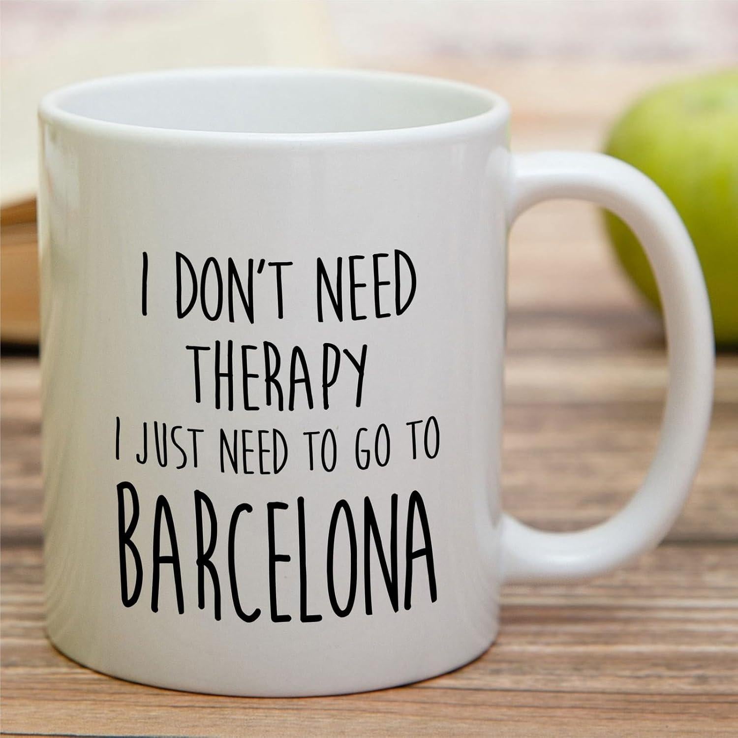 Taza Sarcástica Retreez 11 Oz Cerámica Blanca para Café