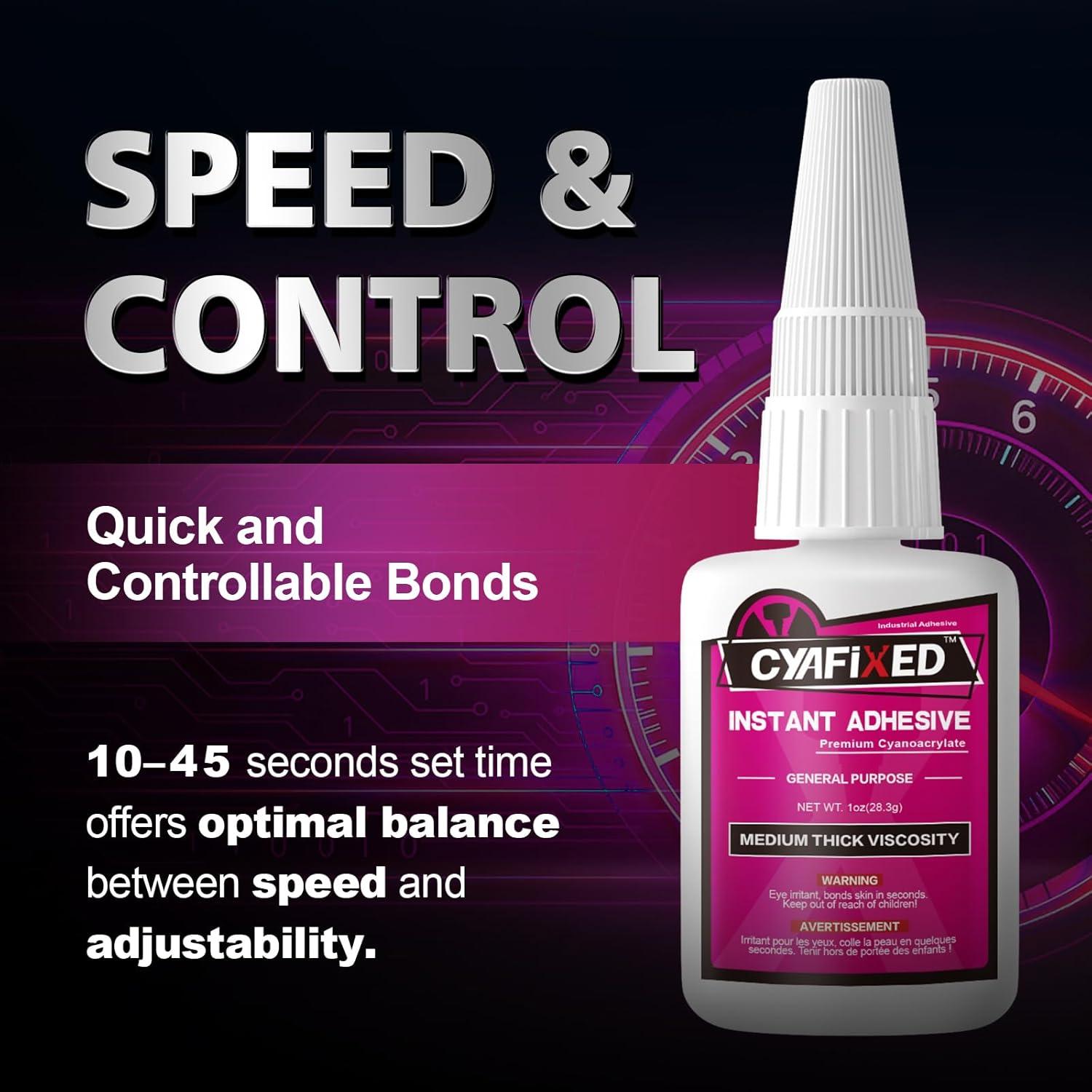 Super Glue Cianoacrilato CYAFIXED 28.35g Adhesivo Multiuso