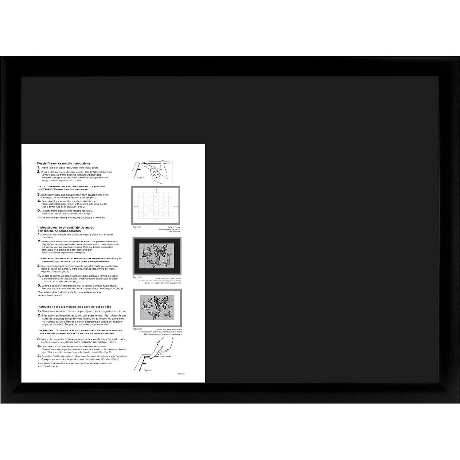 Marco para Rompecabezas MCS Negro 36.2 x 48.9 cm