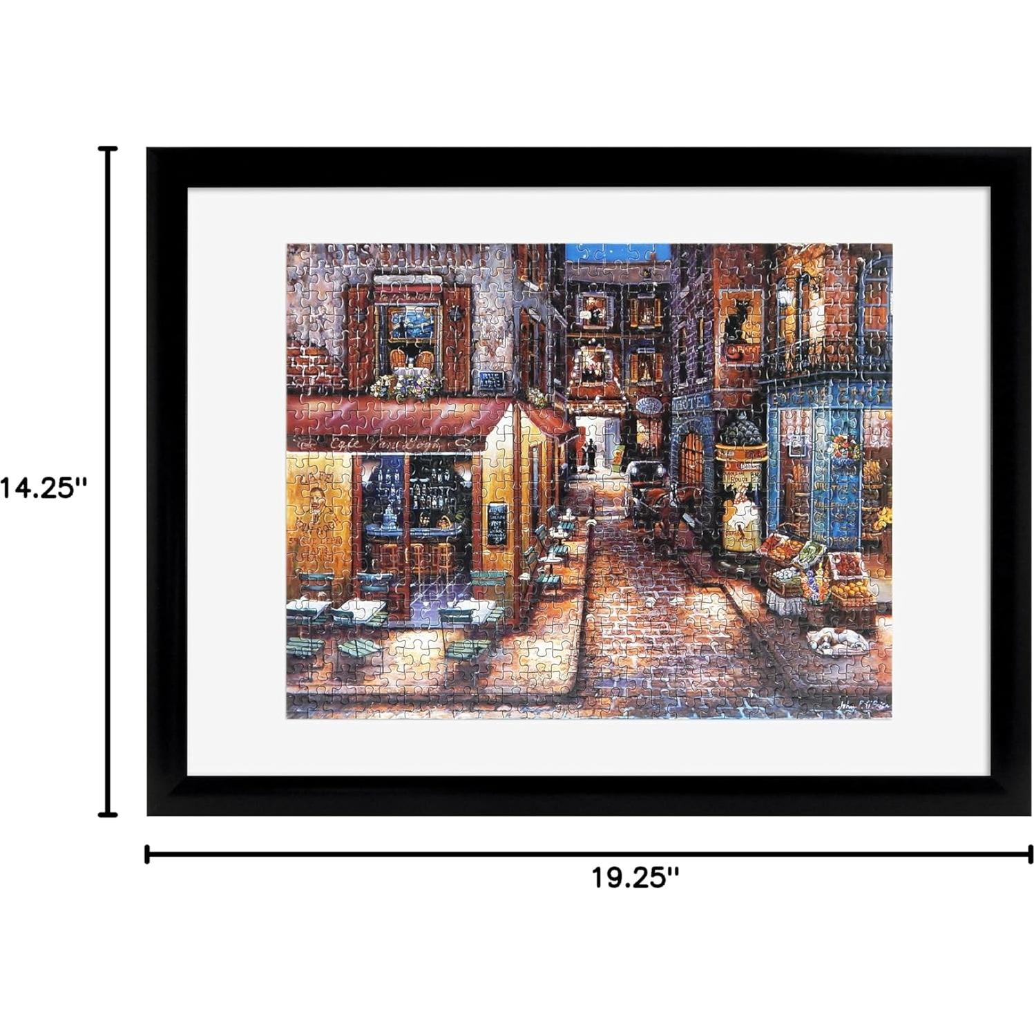 Marco para Rompecabezas MCS Negro 36.2 x 48.9 cm