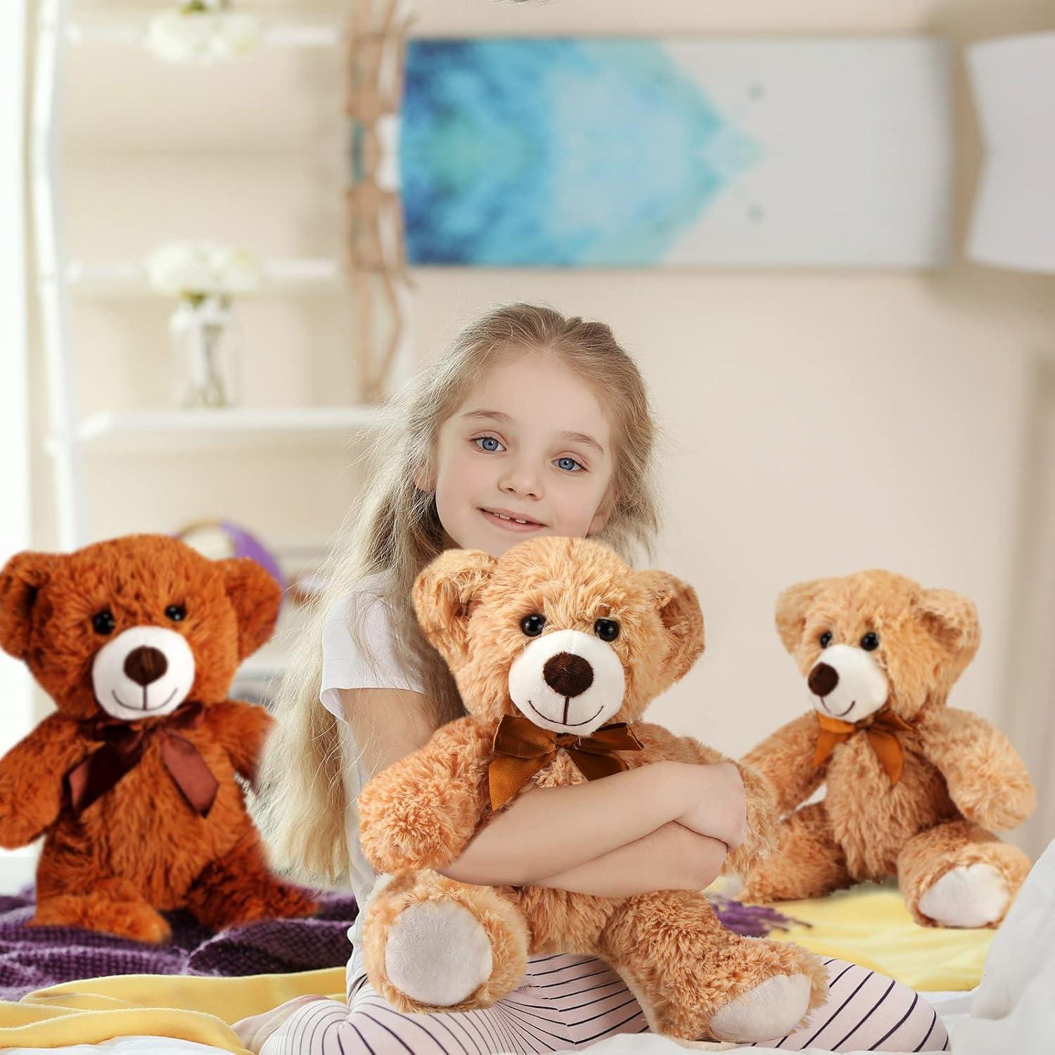 Osos de Peluche Suaves HyDren 9 Pcs 35.5 cm Regalo