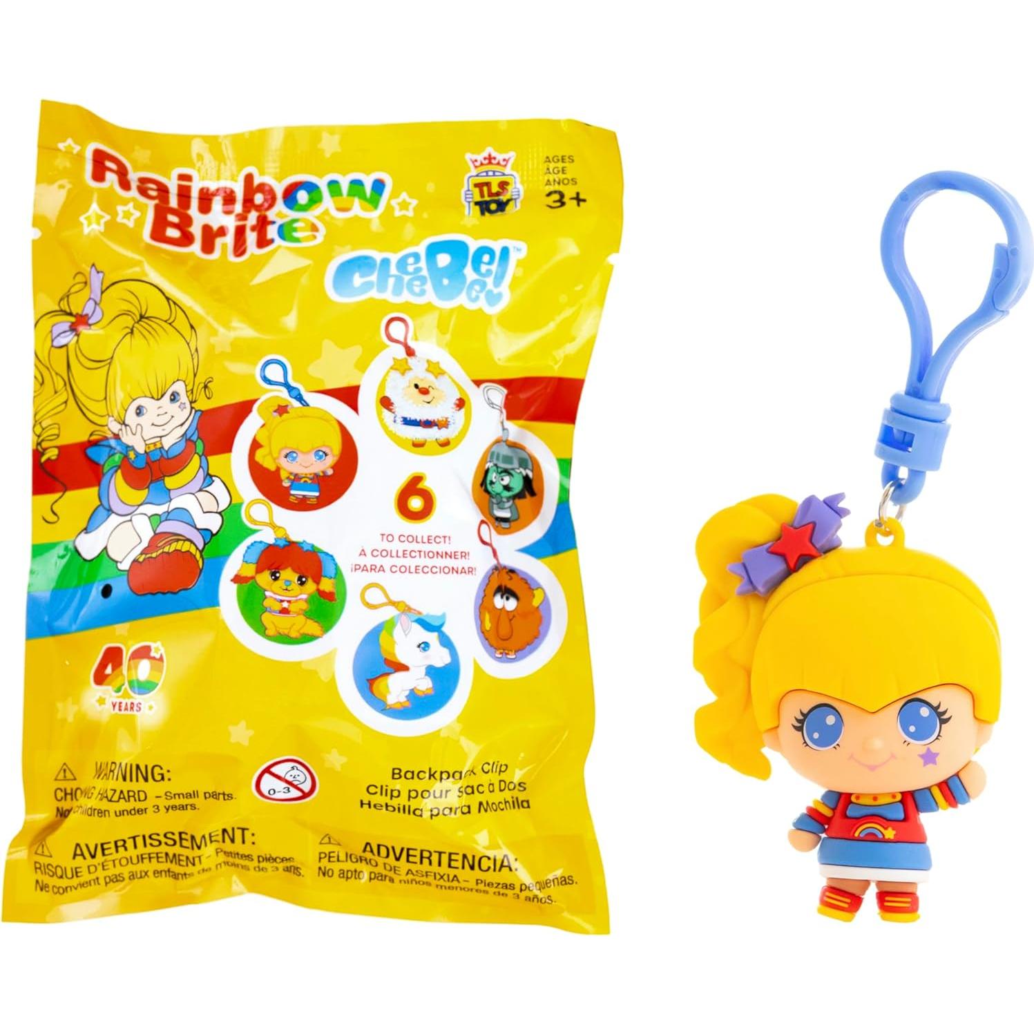 Bolsa Sorpresa Arcoíris Brite TLS Toy - Paquete de 3 Figuras Llavero