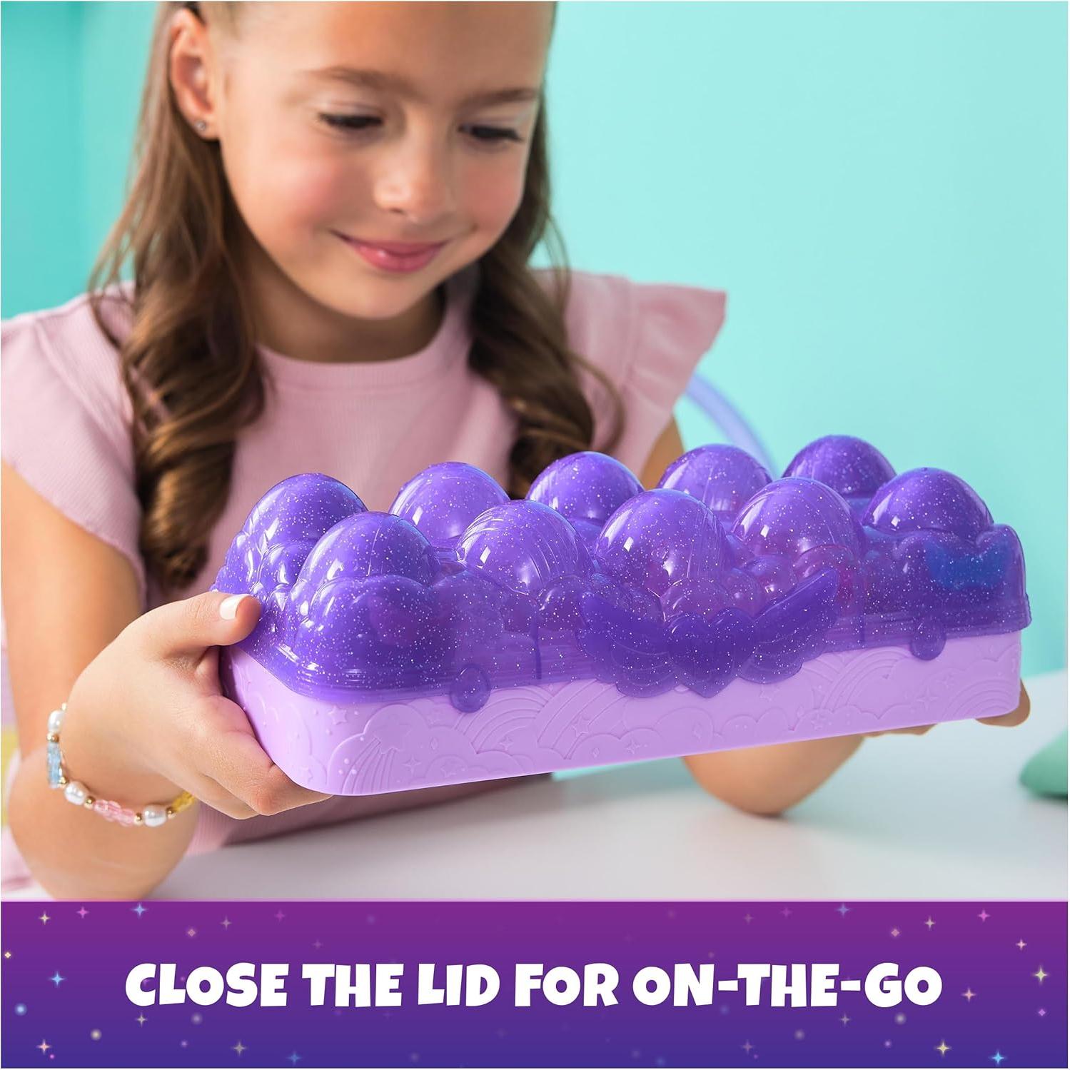 Hatchimals Alive Cartón de Huevo Arcoíris Neón con 5 Figuras