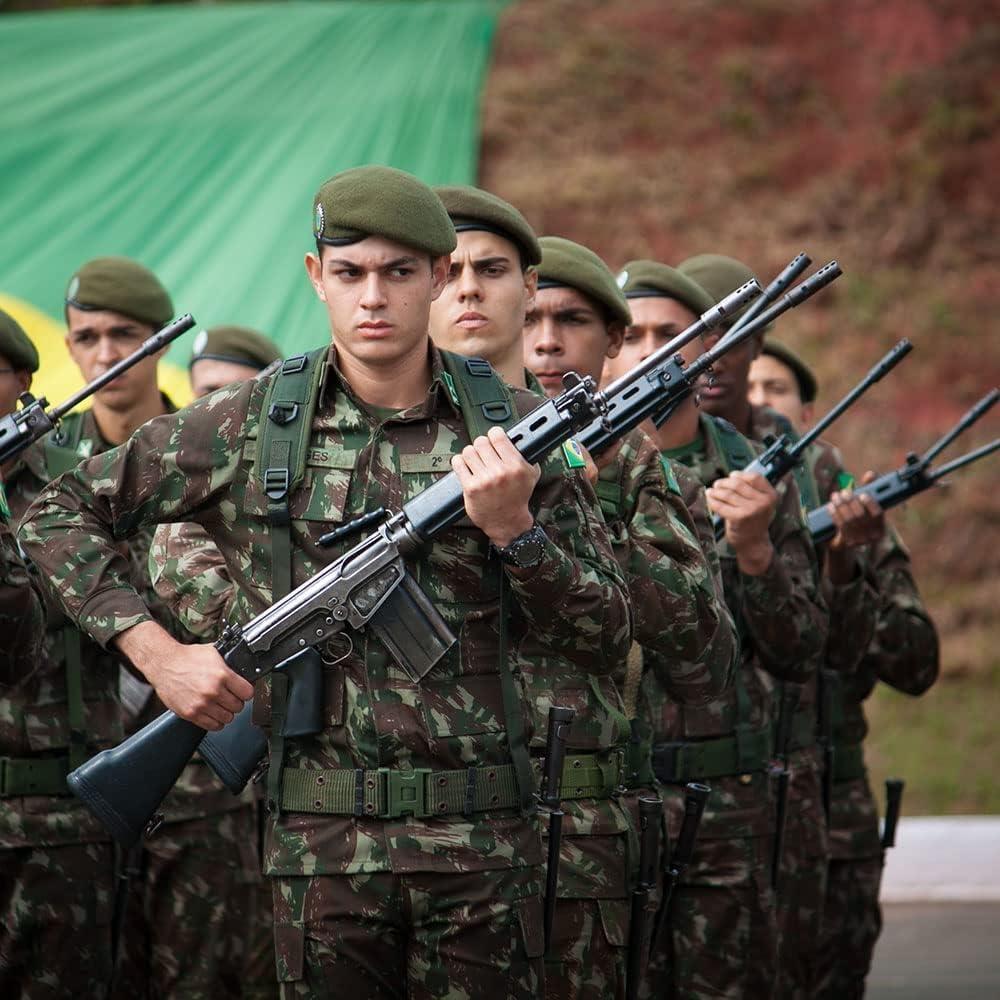 Boina Militar de Lana Unisex Verde Ejército Ajustable