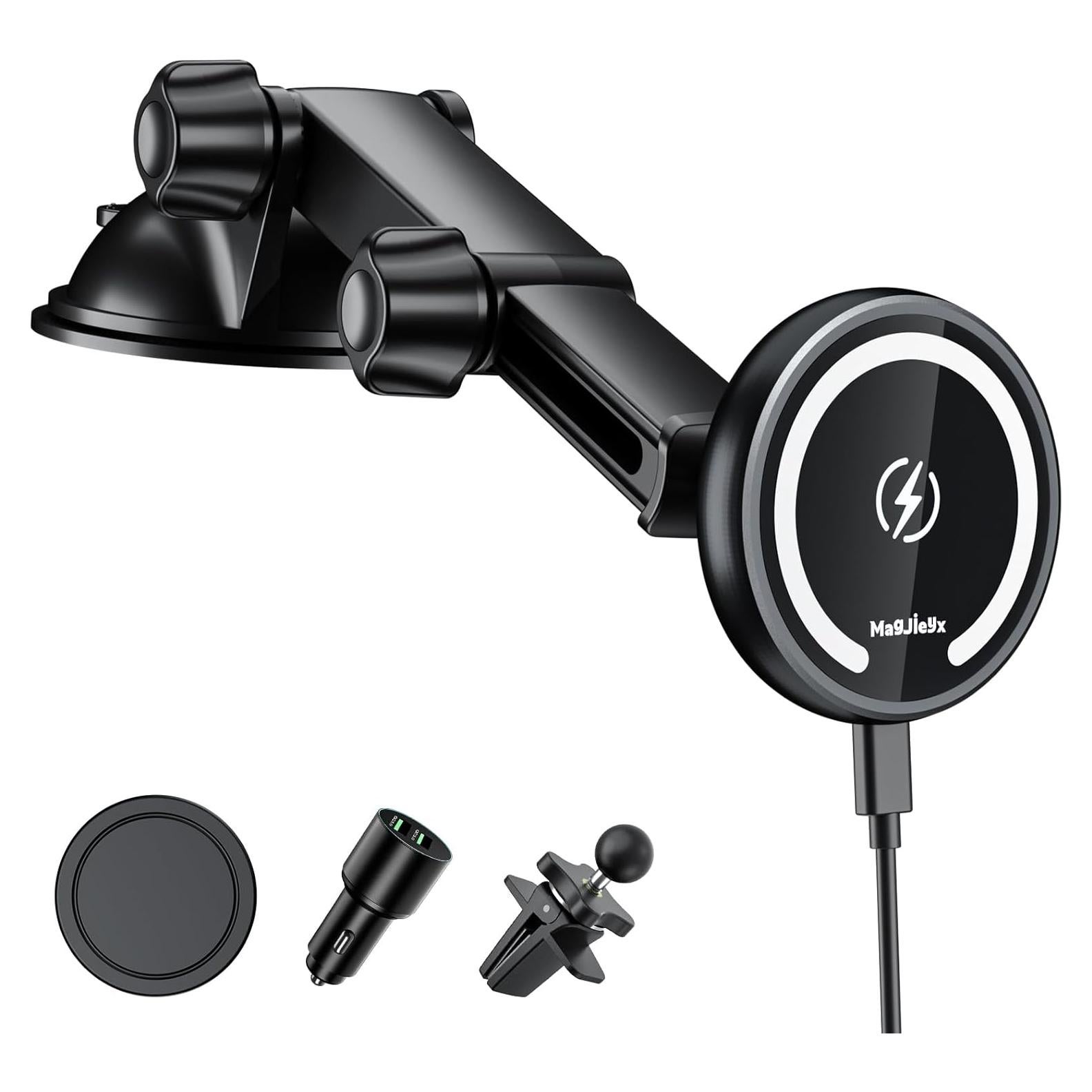 Cargador de coche Magsafe MAGJIEYX 36W carga rápida