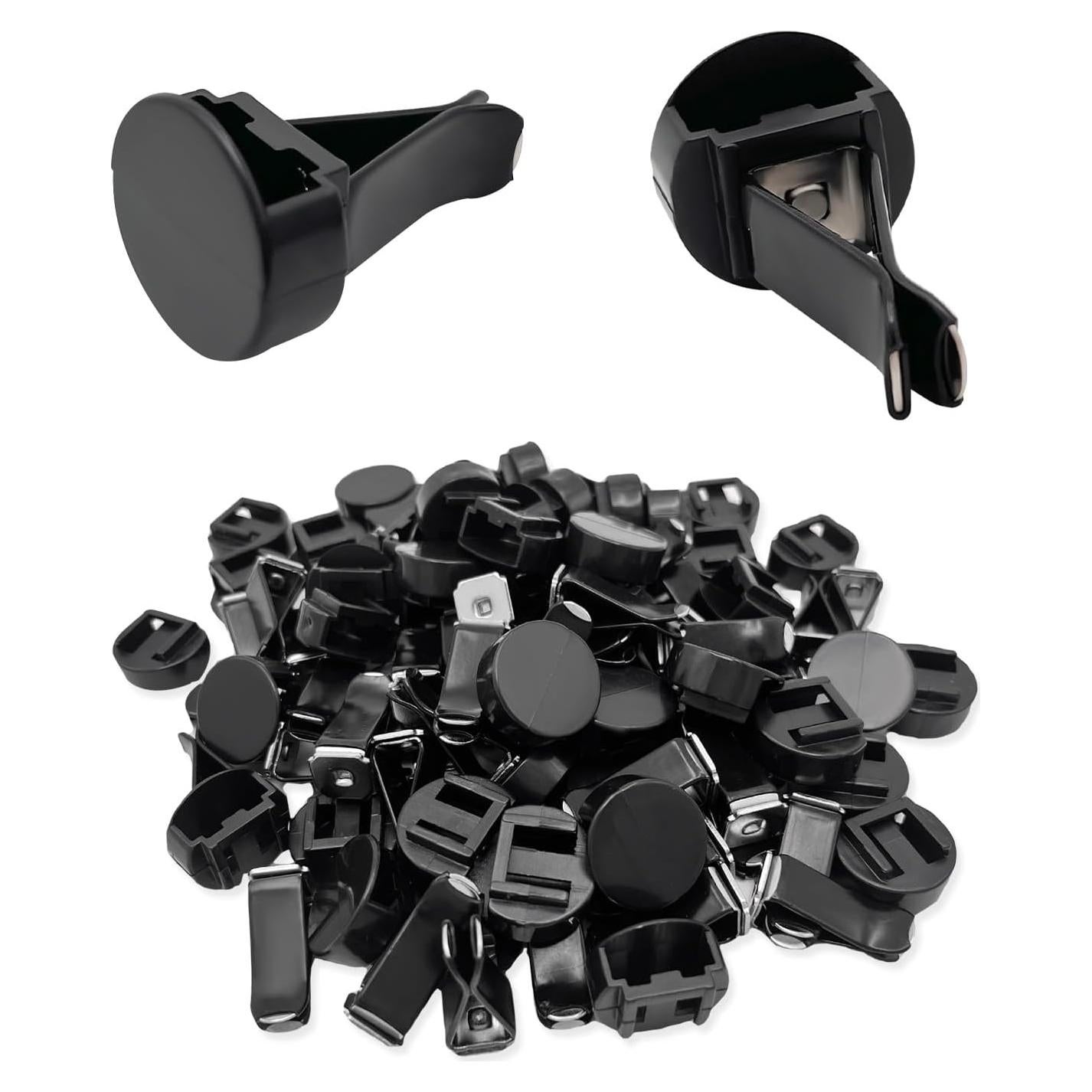 30 Clips de Metal para Ventilación de Aire de Coche Ohleats