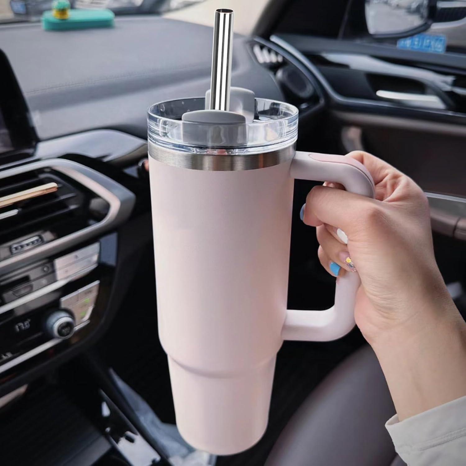 Paquete de 6 Pajitas de Acero Inoxidable Gdsinstna 30 cm