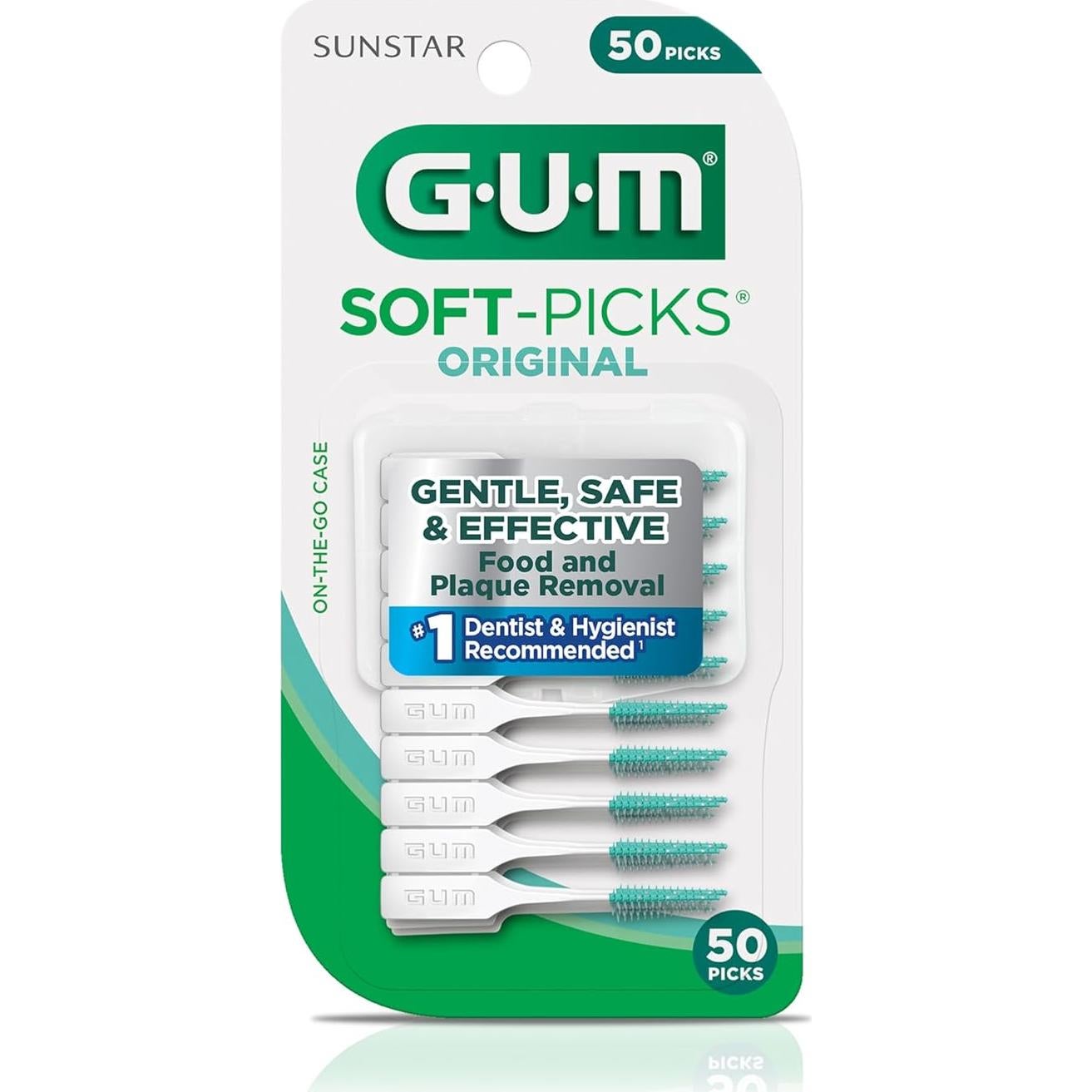Palillos Dentales GUM Soft Picks Original 50 Unidades