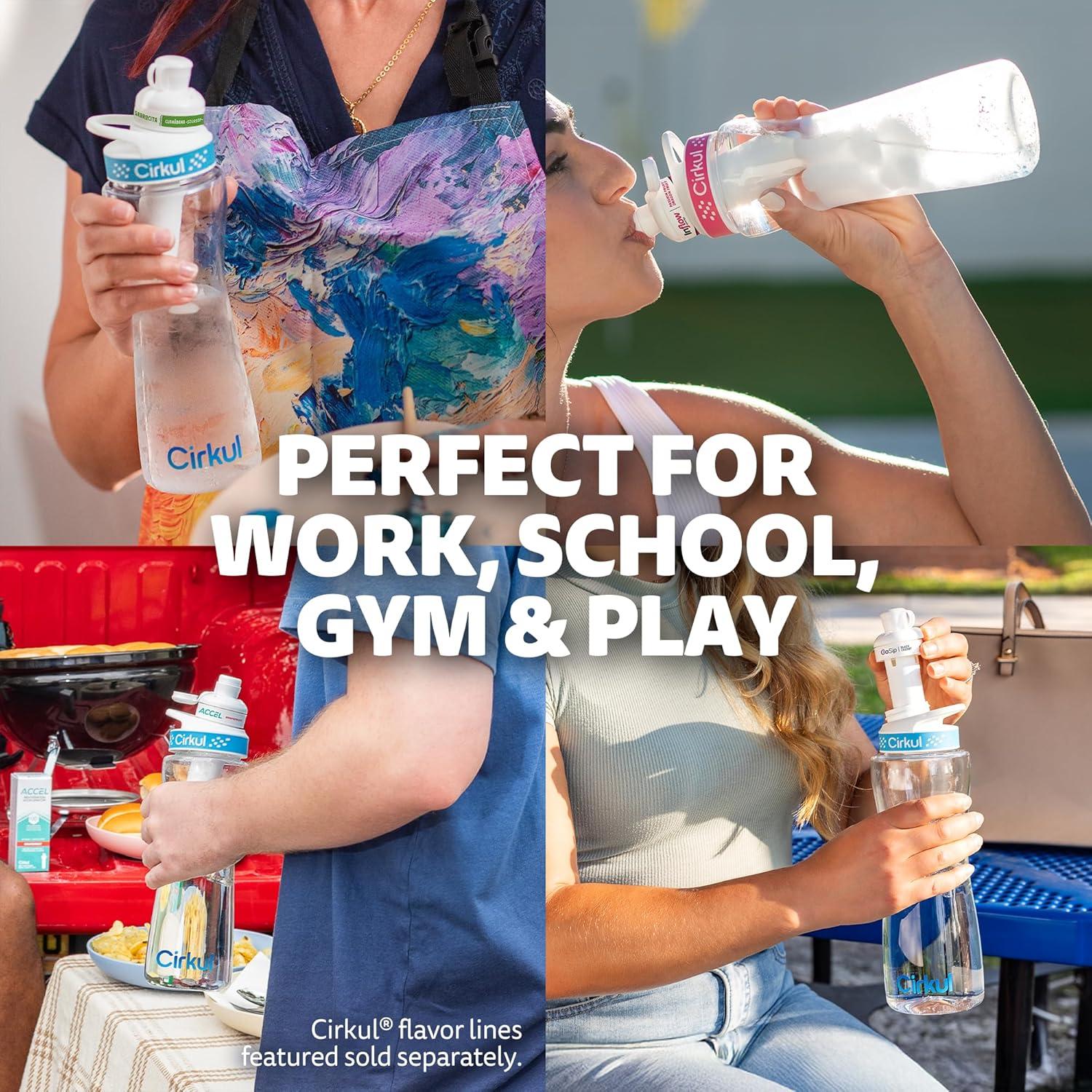 Cirkul Kit de Inicio Botella 355ml + 2 Cartuchos Sabor