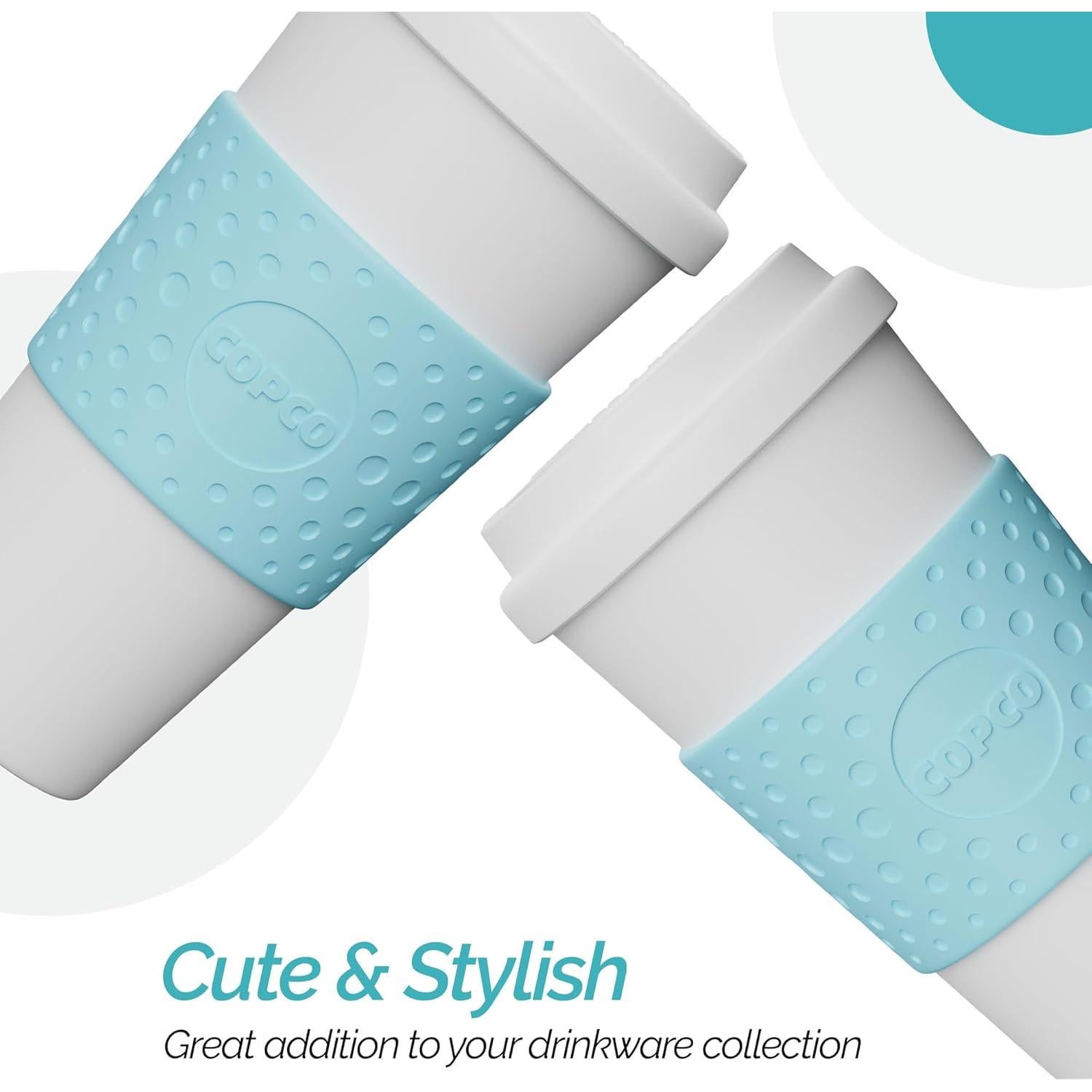 Taza de Viaje Copco Acadia 473 ml Aislada Antiderrames Azul