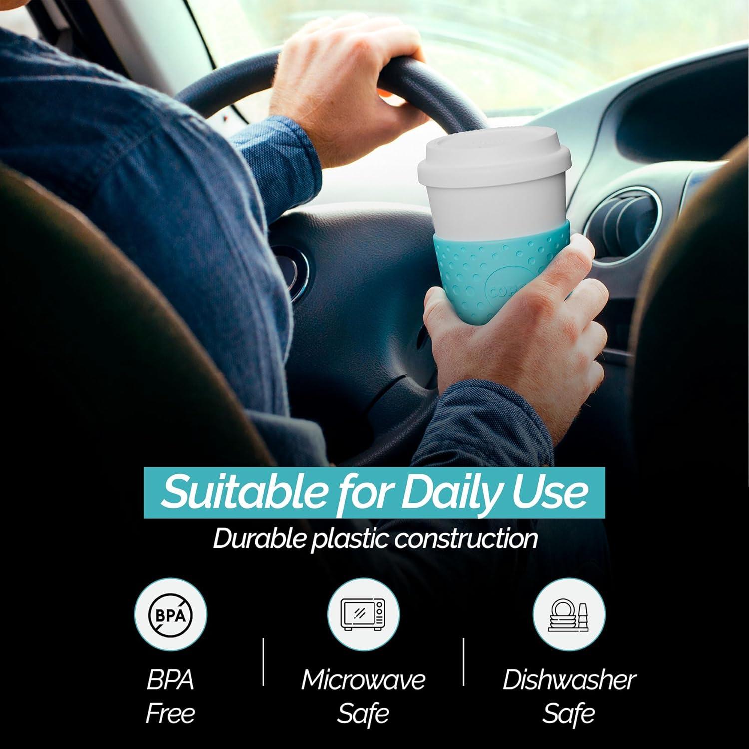 Taza de Viaje Copco Acadia 473 ml Aislada Antiderrames Azul