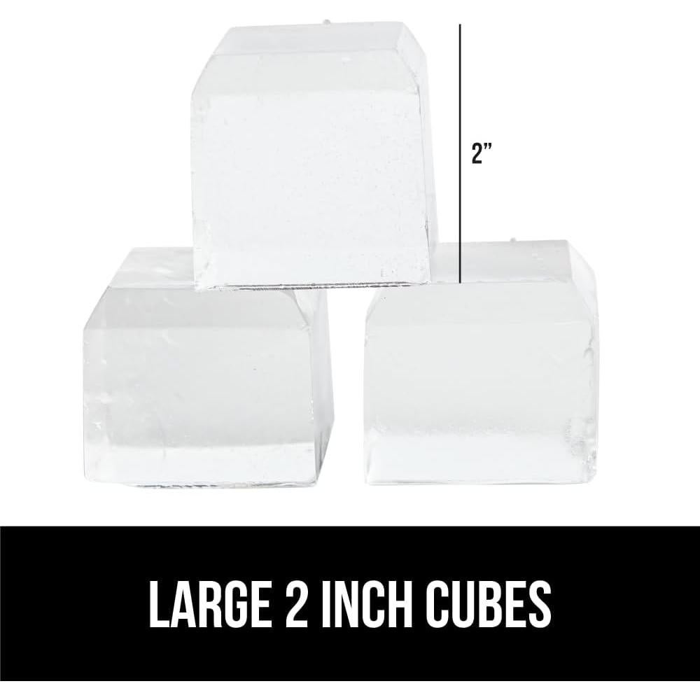 Bandeja de Hielo de Silicona GORILLA GRIP 8 Cubos Gigantes