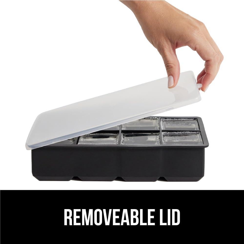 Bandeja de Hielo de Silicona GORILLA GRIP 8 Cubos Gigantes